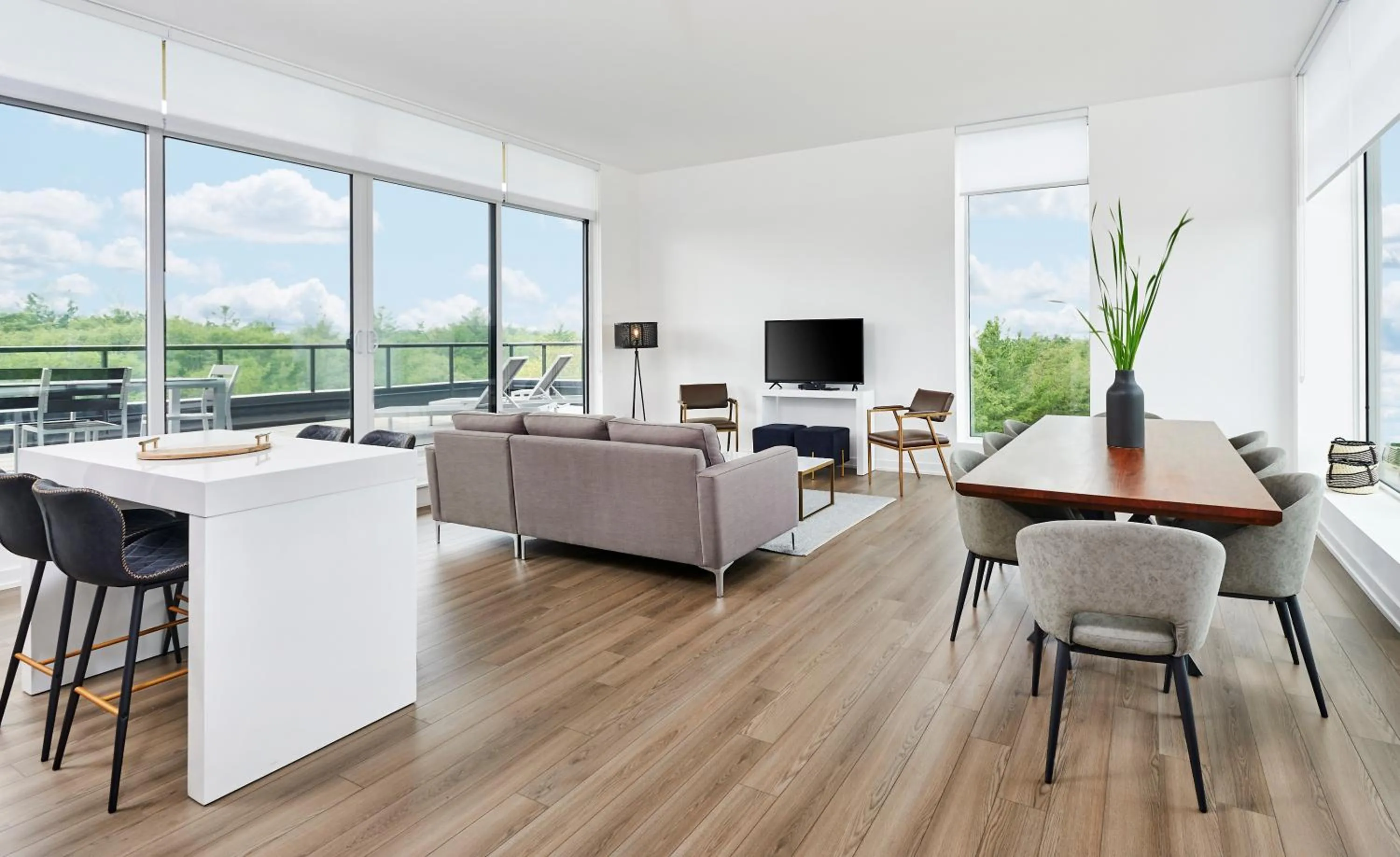 Living room in Muskoka Bay Resort