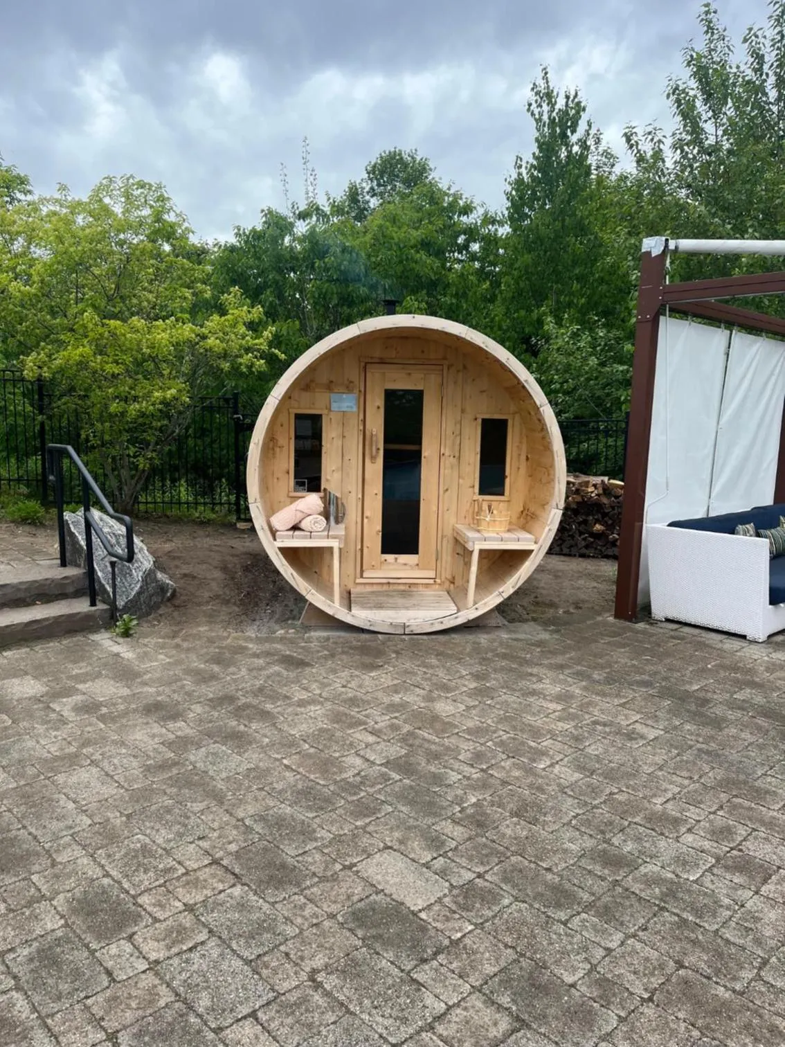 Sauna in Muskoka Bay Resort