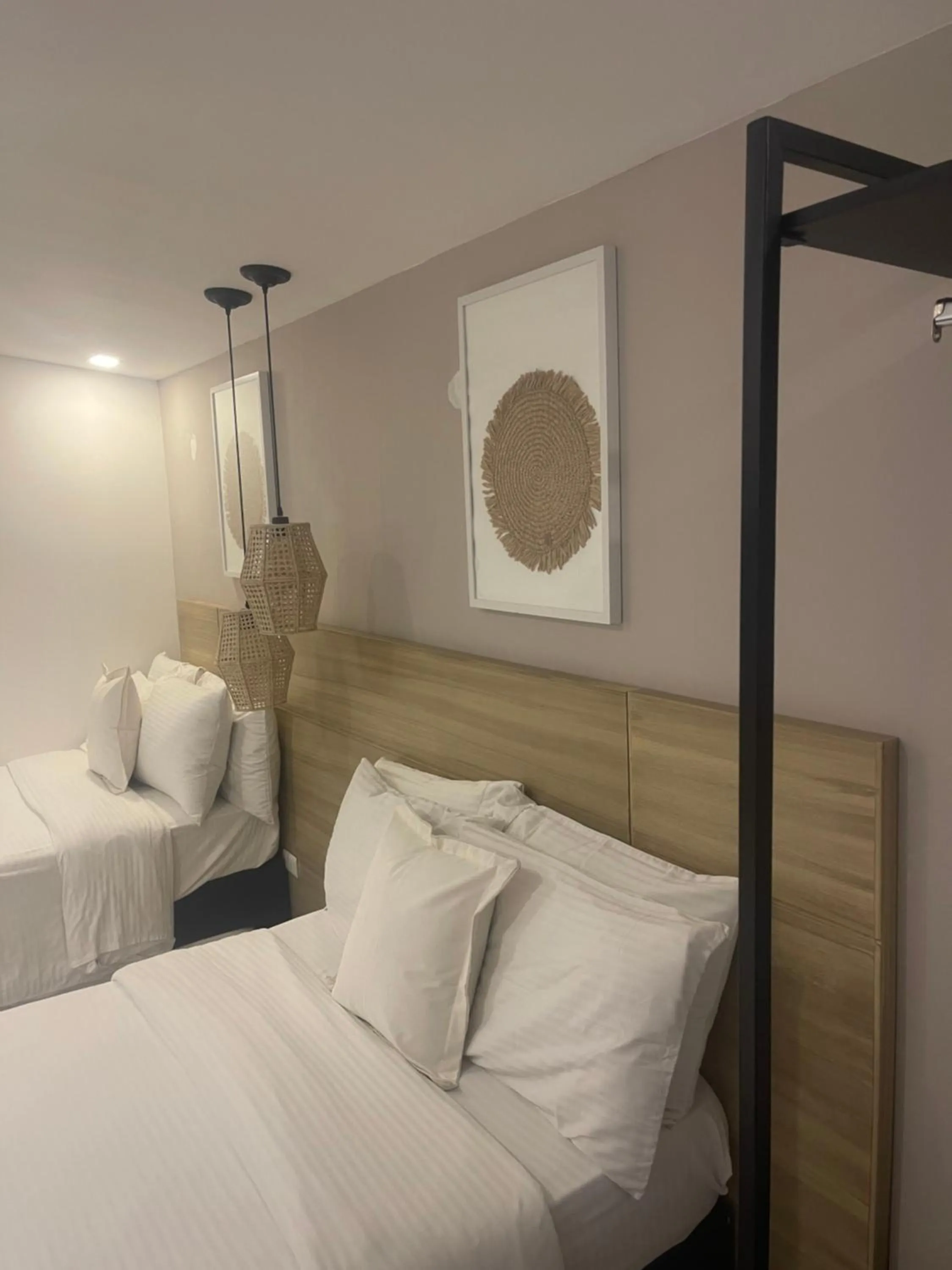 Bed in Moet Medellin Hotel