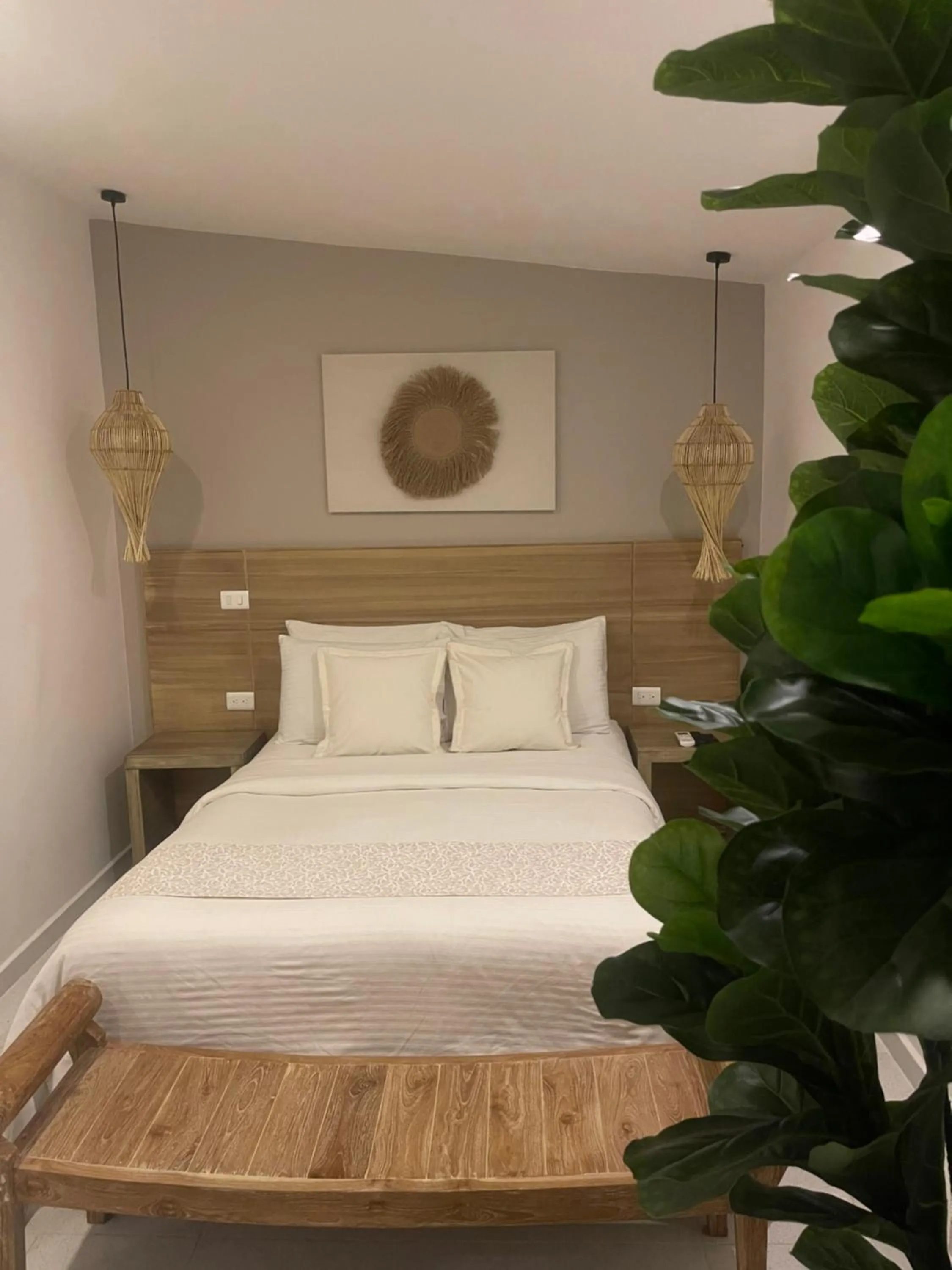 Bed in Moet Medellin Hotel