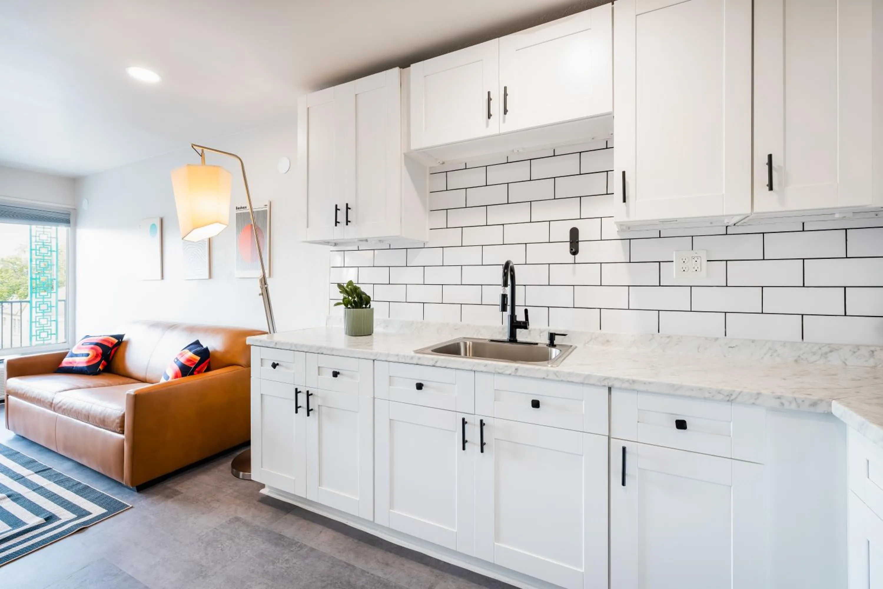 Living room in Heights House Hotel - Houston Heights Downtown, an Ascend Collection Hotel