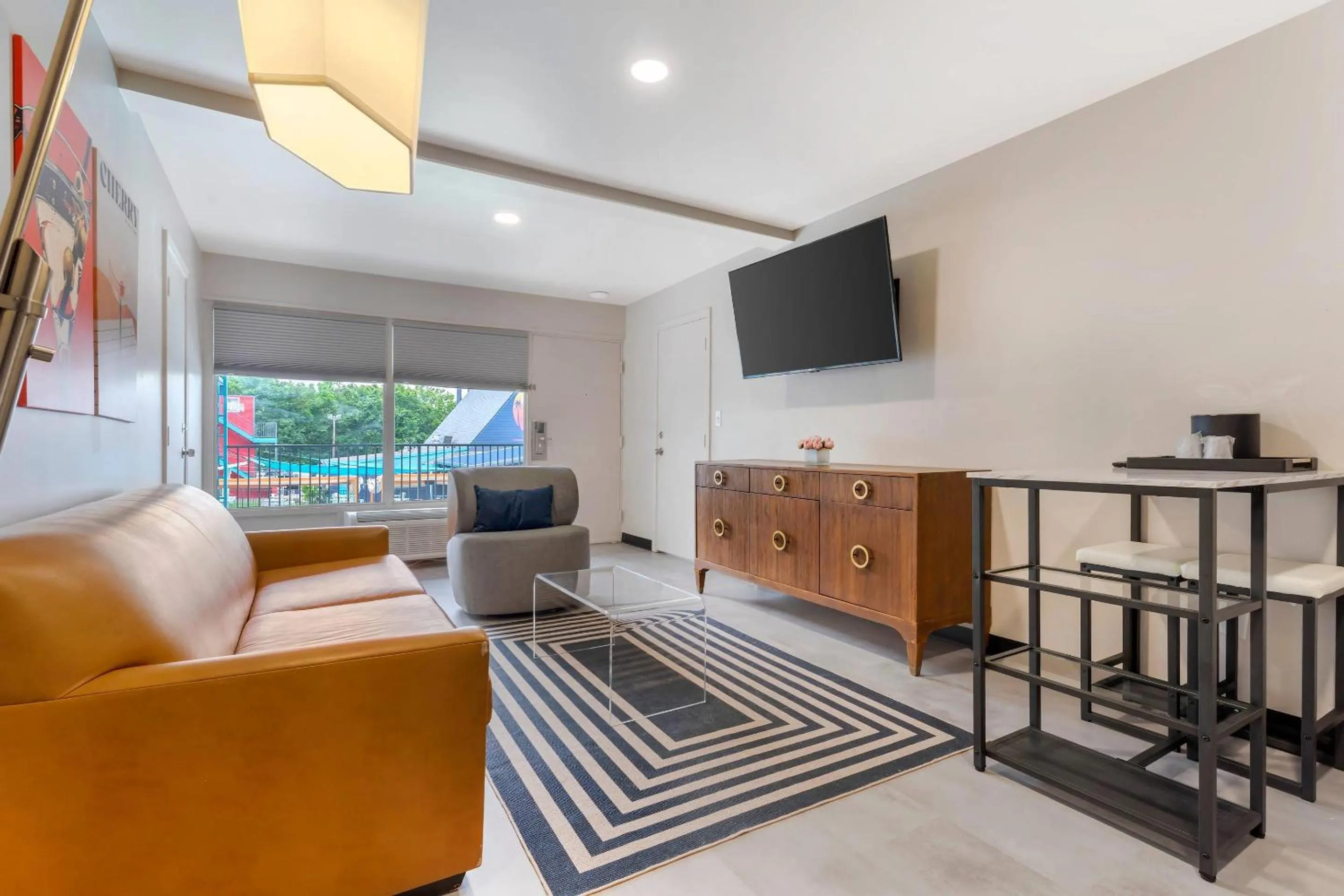 Bedroom in Heights House Hotel - Houston Heights Downtown, an Ascend Collection Hotel