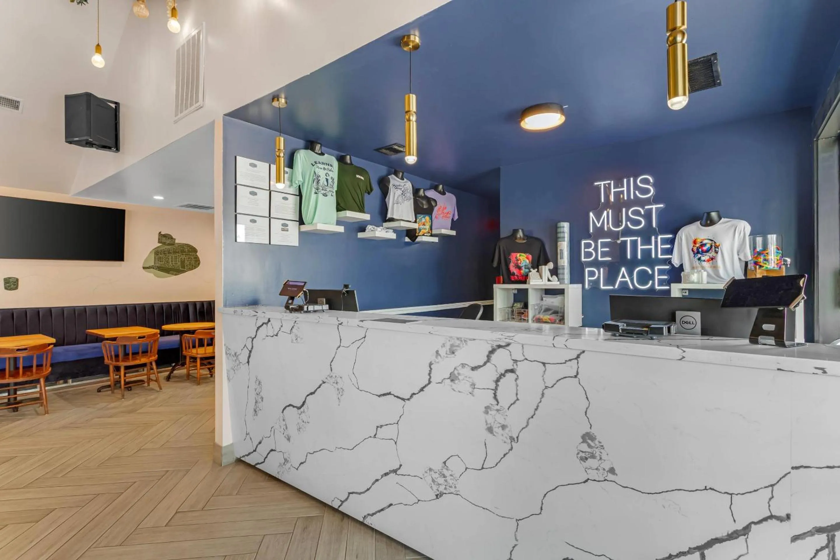 Lobby or reception in Heights House Hotel - Houston Heights Downtown, an Ascend Collection Hotel