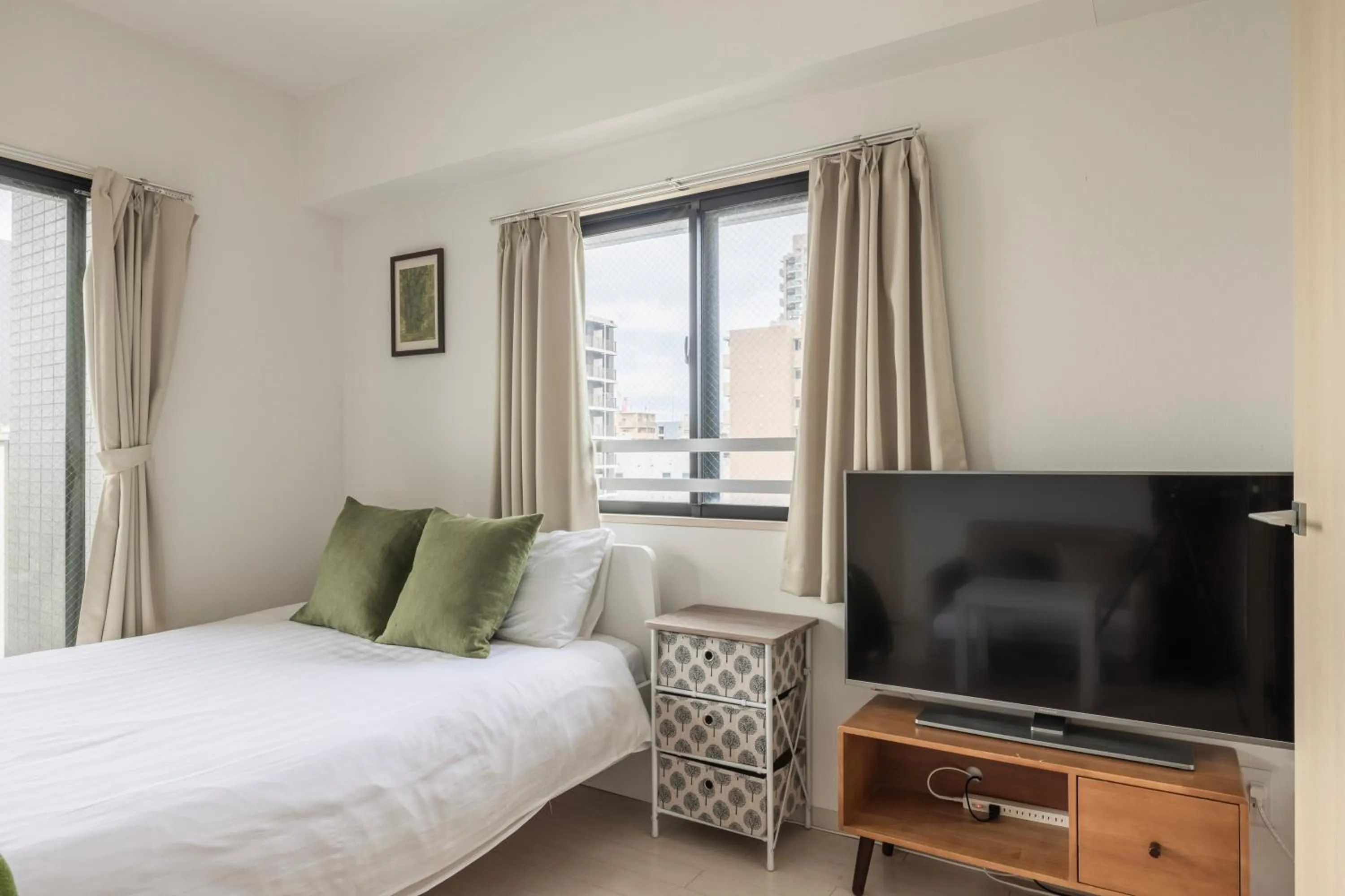 Bed in Prendre Namba AFP Apartment