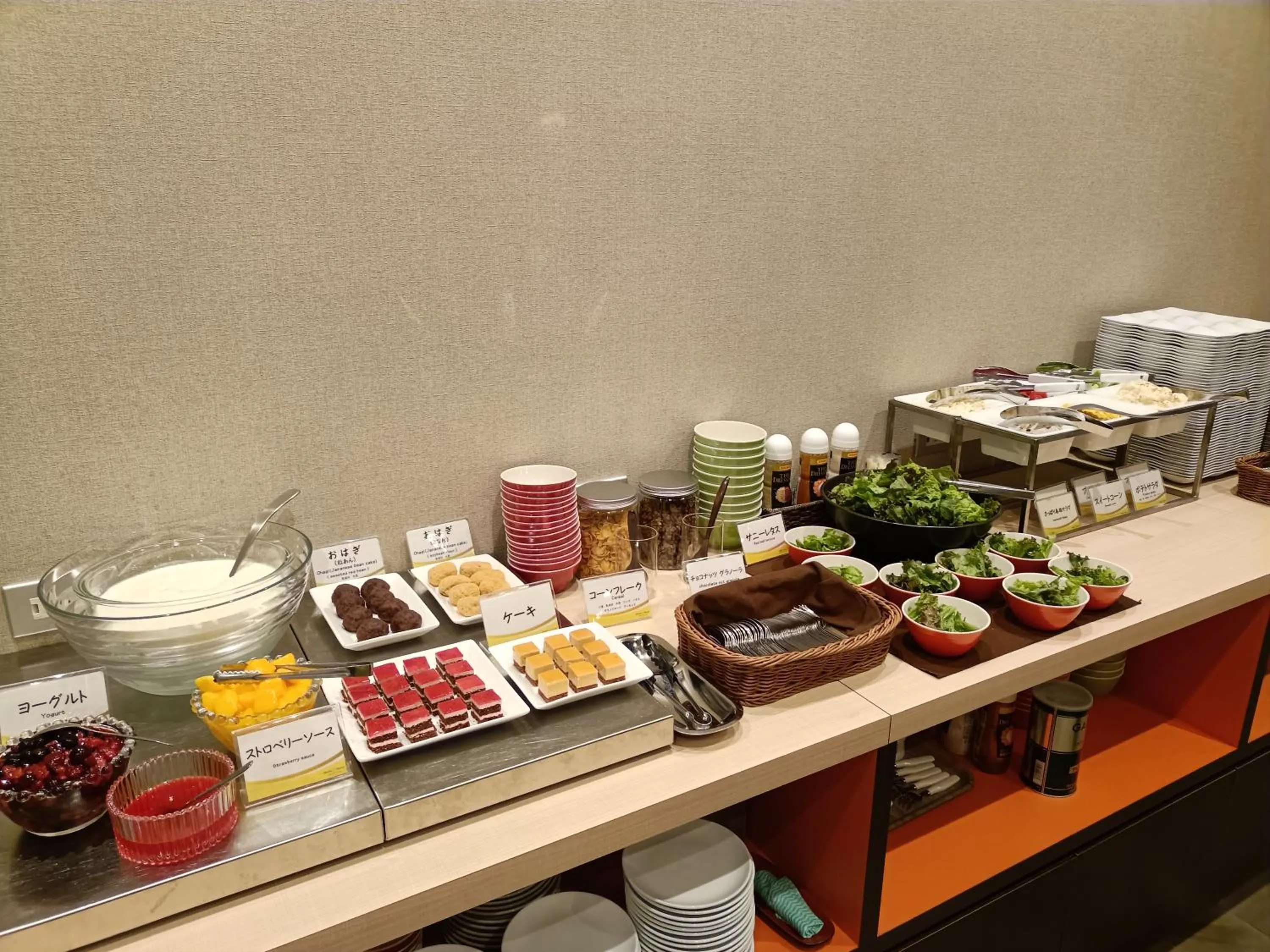 Breakfast in Smile Hotel Premium Hakodate Goryokaku