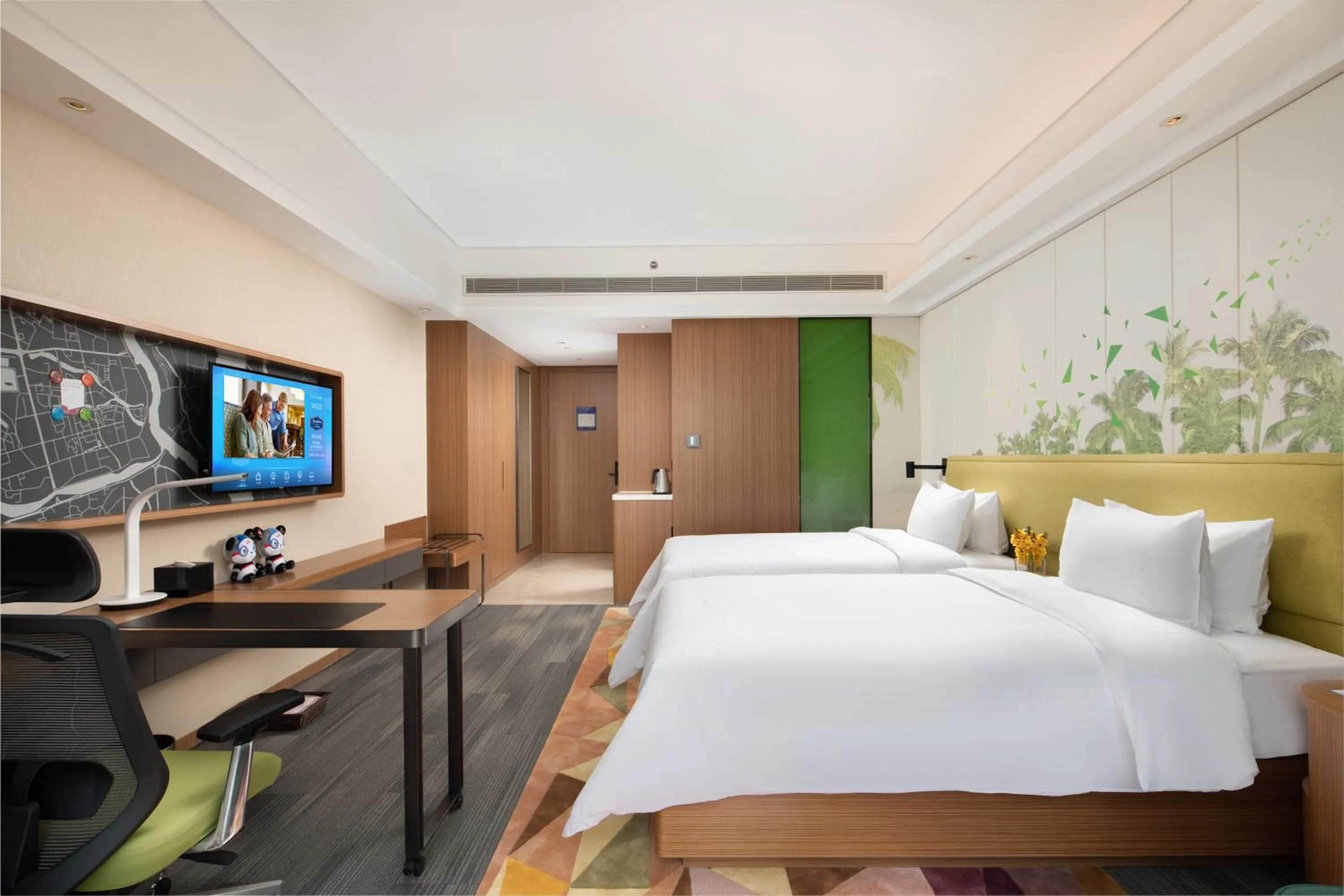 Bedroom, Bed in Hampton by Hilton Nanhai Haikou