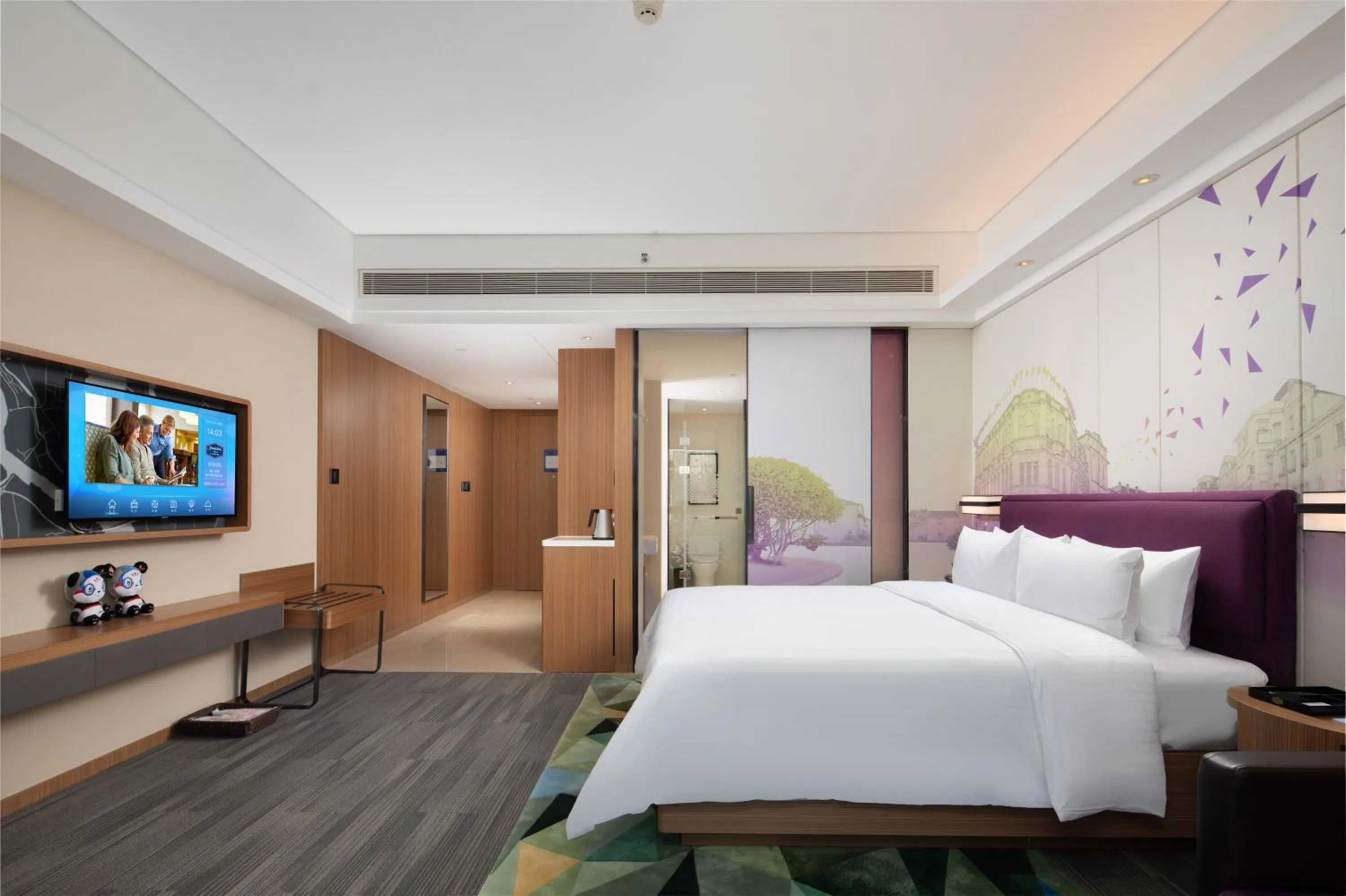 Bedroom, Bed in Hampton by Hilton Nanhai Haikou