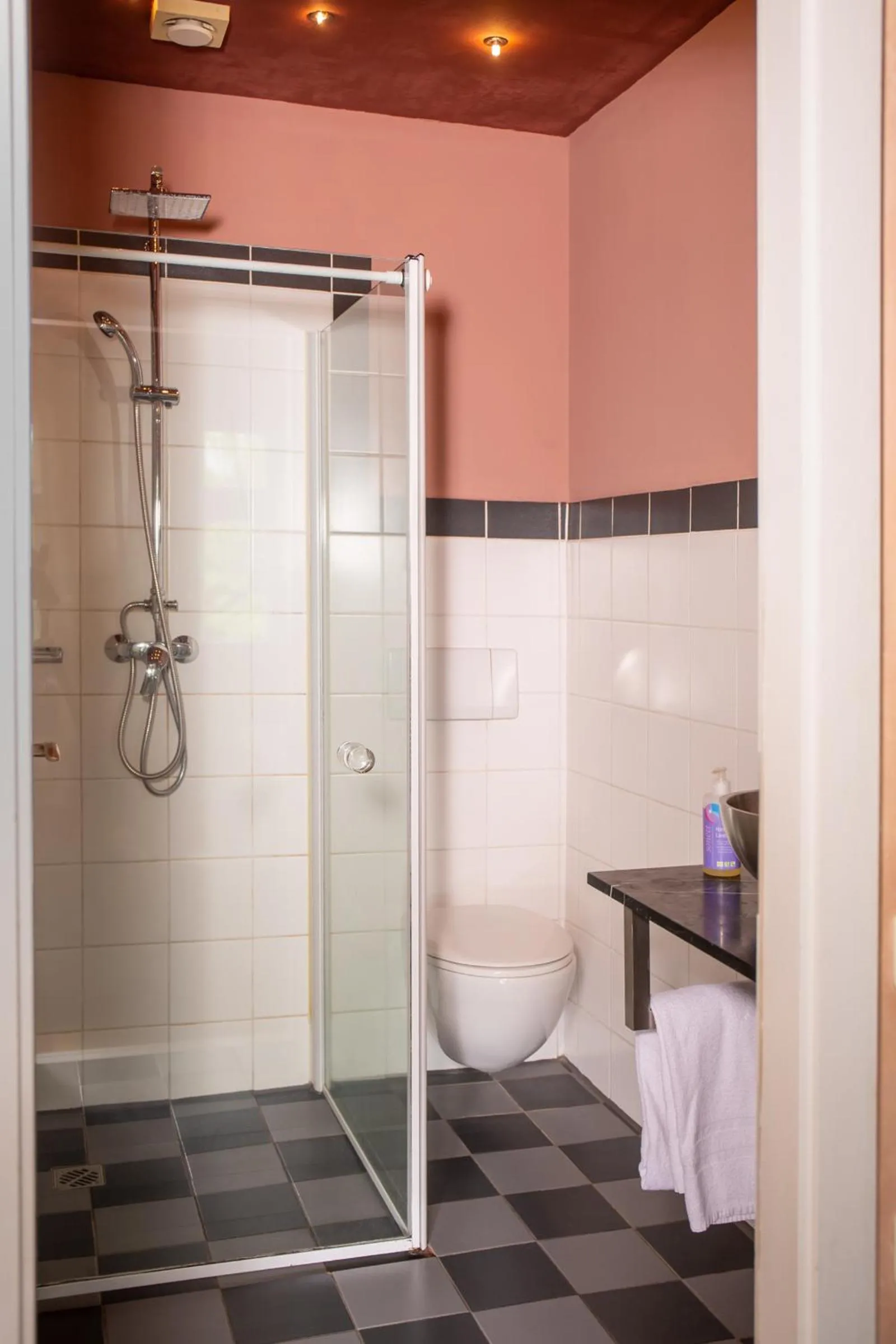Shower in Hotel Tafelfreuden