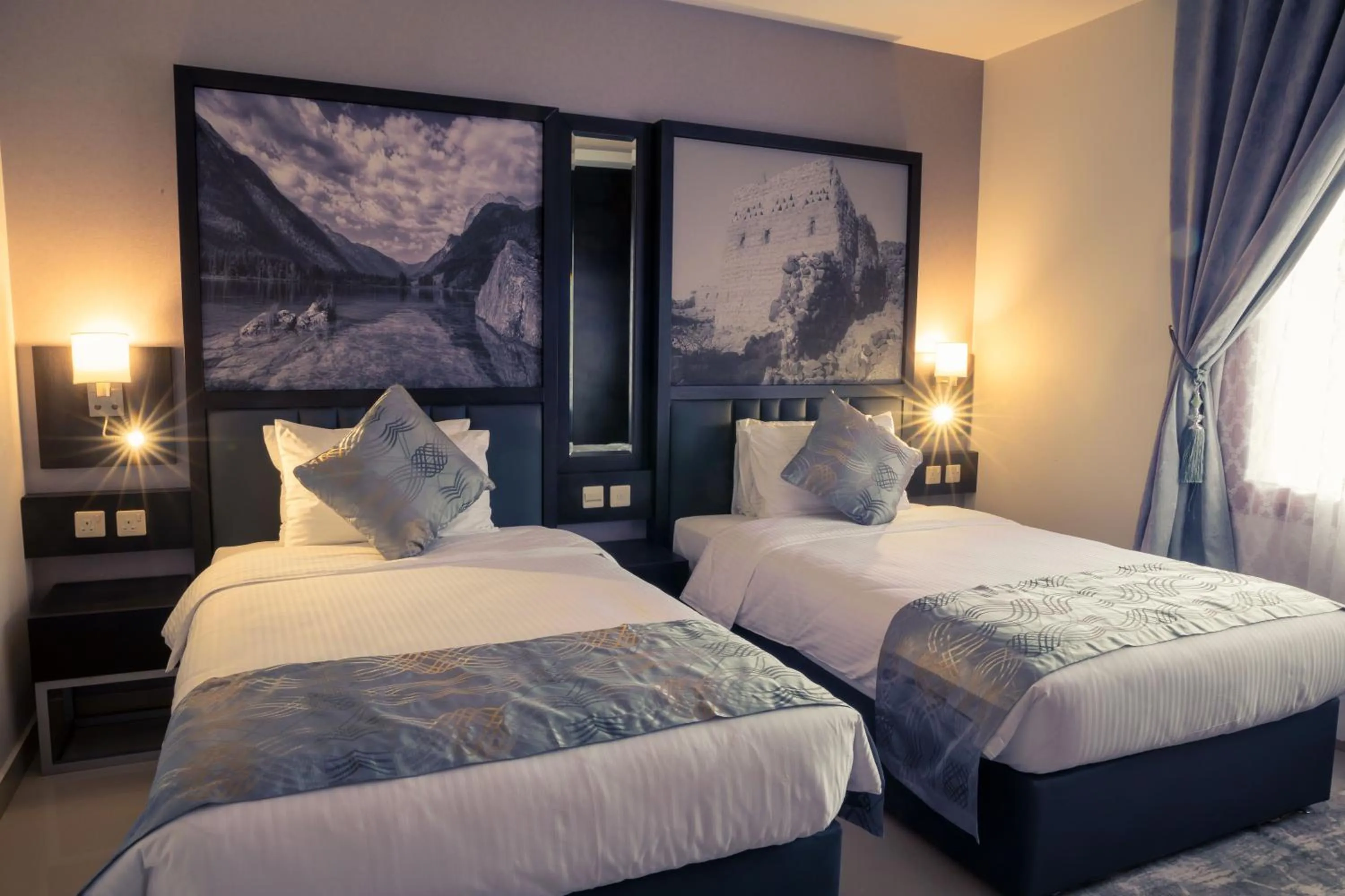 Bed in Swiss Luxury Villas