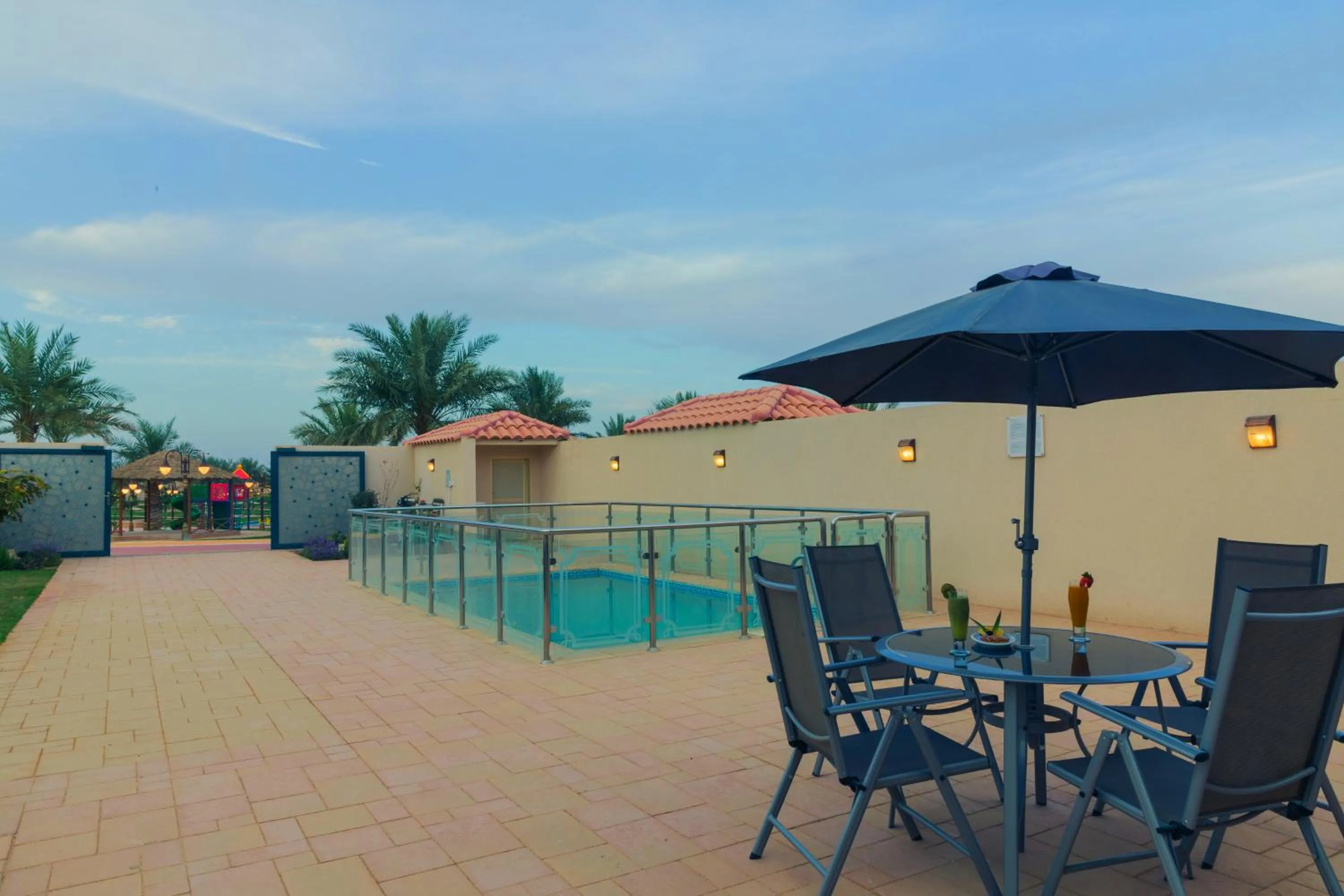 Patio in Swiss Luxury Villas