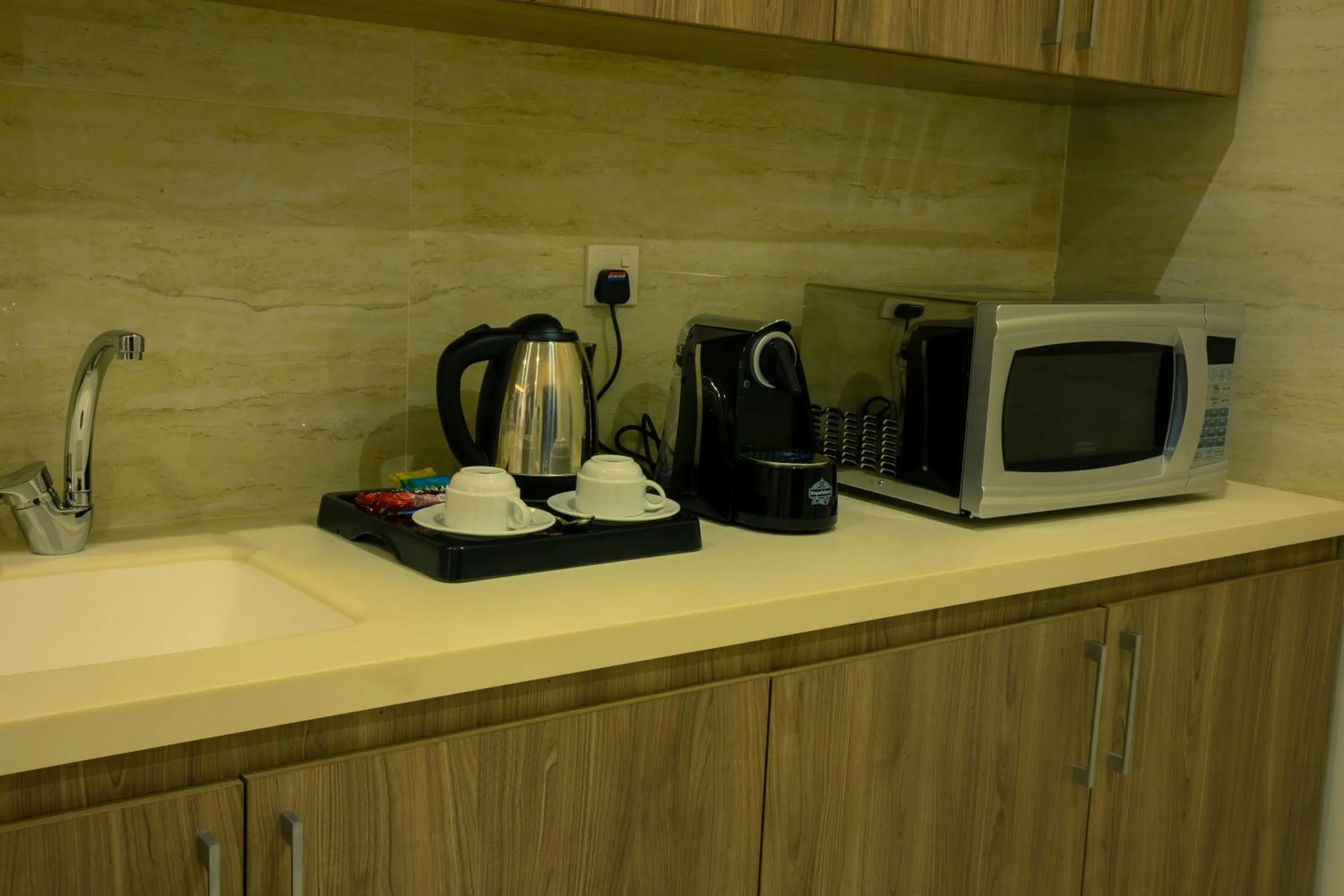 Coffee/tea facilities in Swiss Luxury Villas