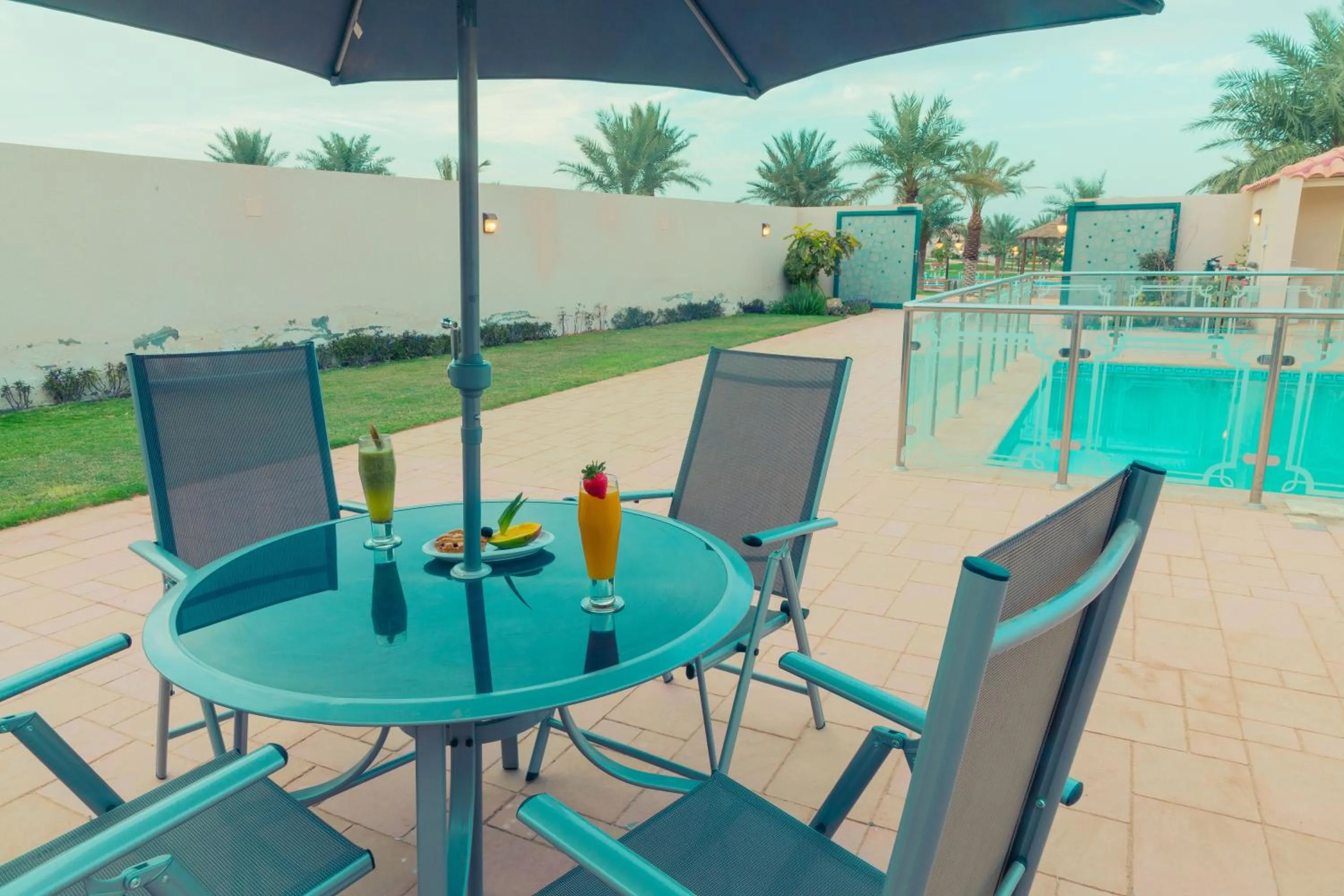 Balcony/Terrace in Swiss Luxury Villas