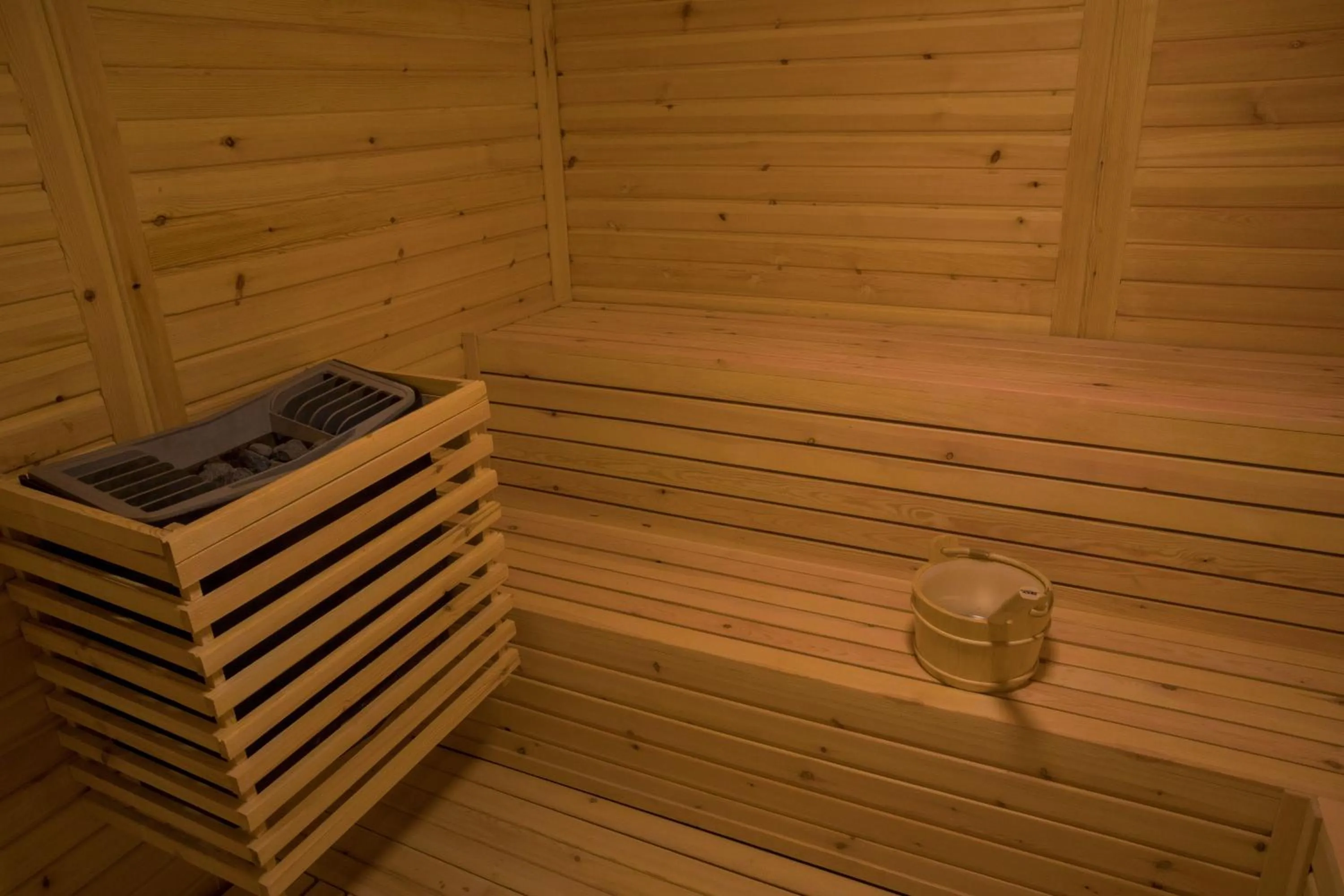 Sauna in Swiss Luxury Villas