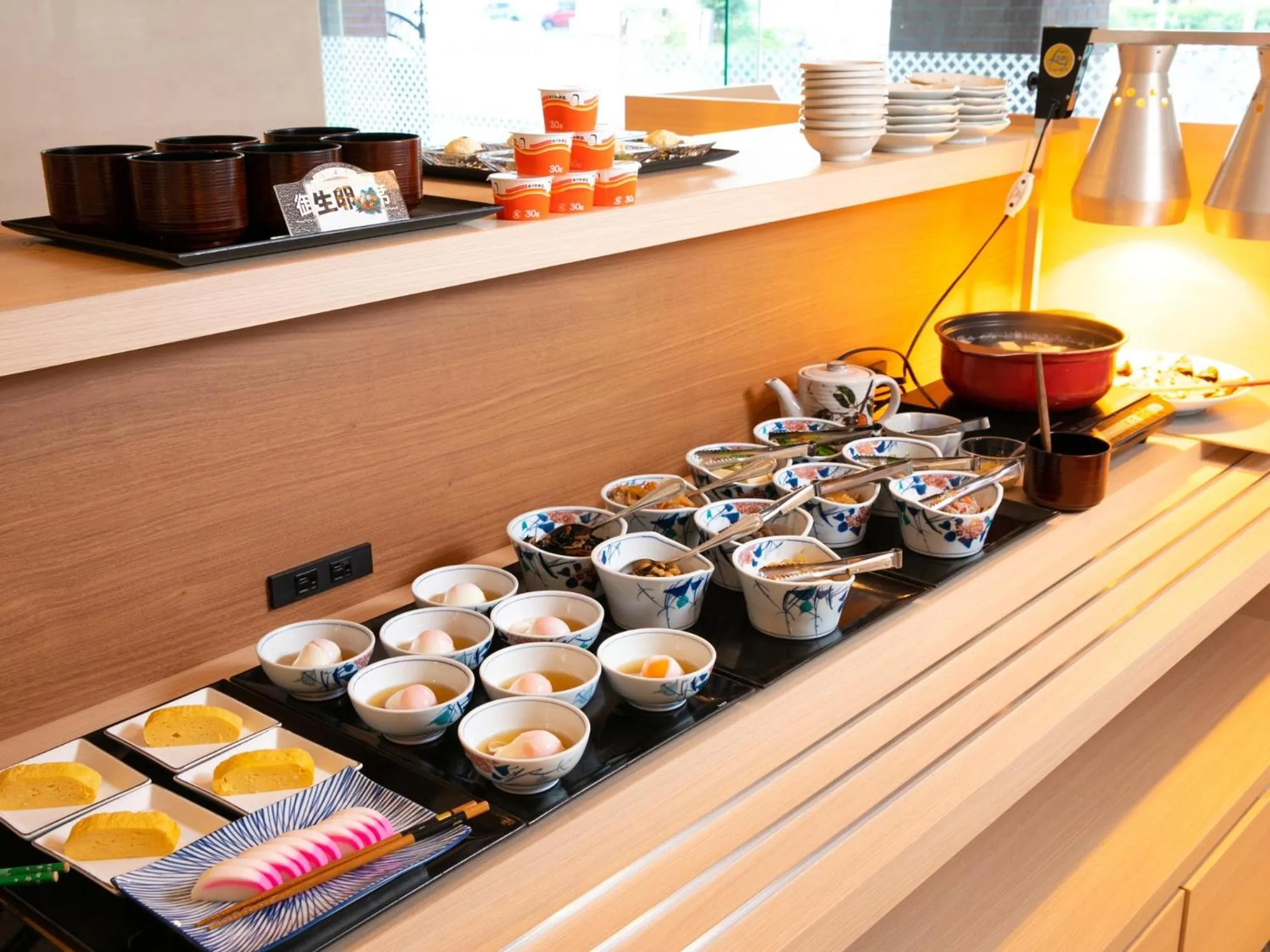 Buffet breakfast in Maizuru Grand Hotel