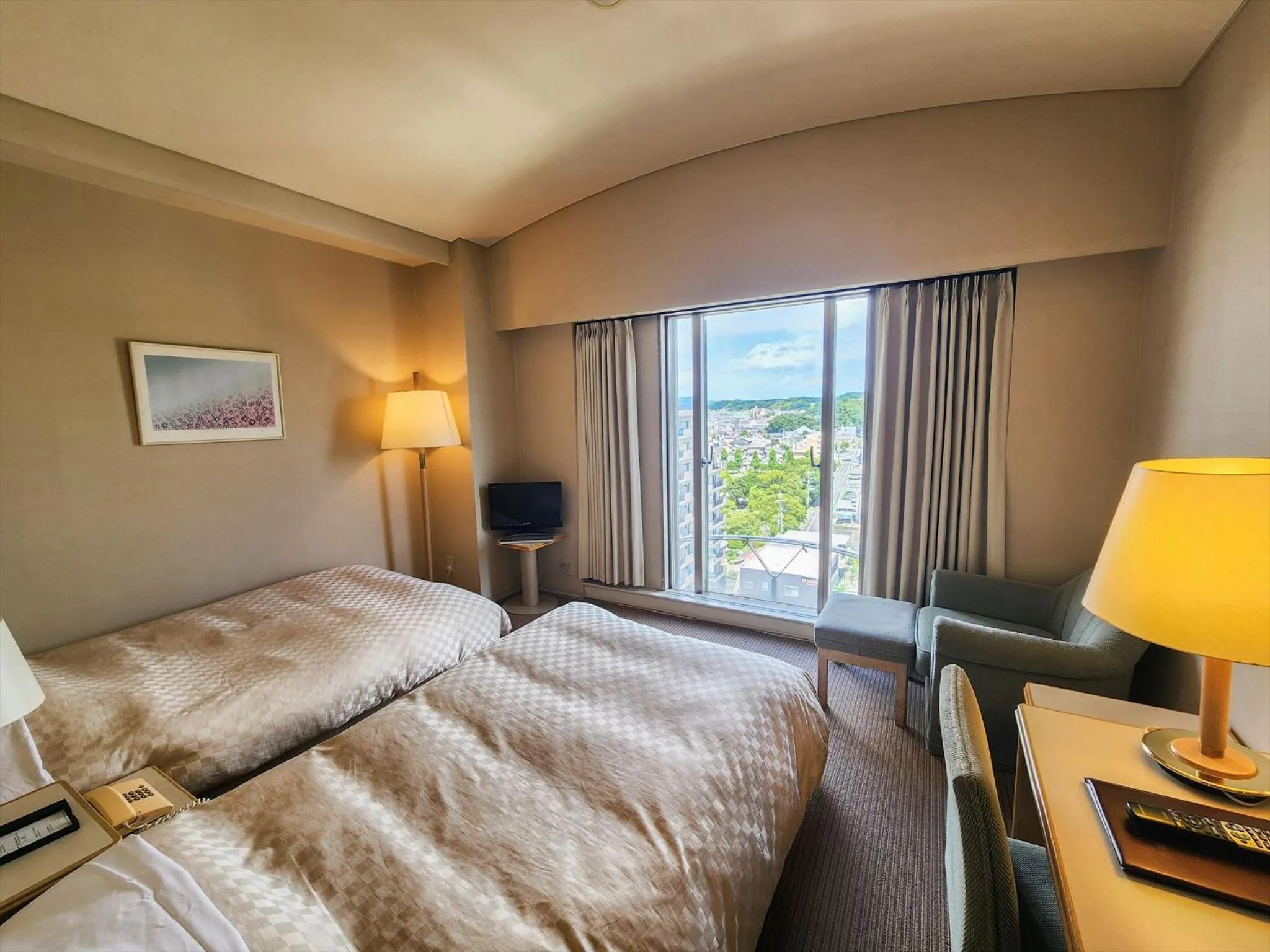 Photo of the whole room, Bed in Palace Hotel Kakegawa