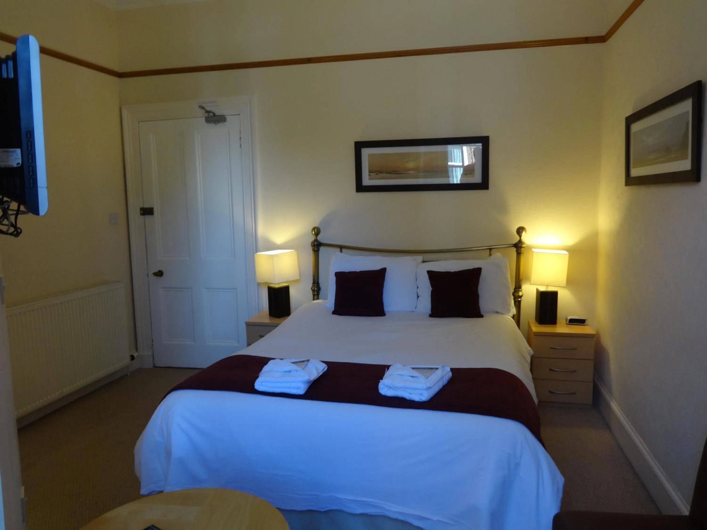 Bedroom, Bed in Dumfries Villa