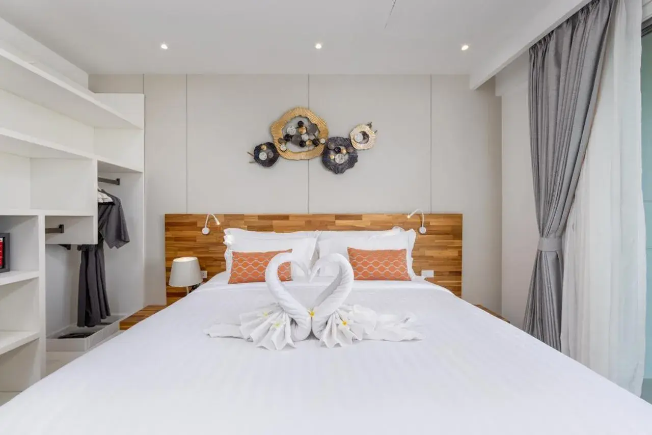 Bed in UniQue BoutiQue Resort Bed in UniQue BoutiQue Resort