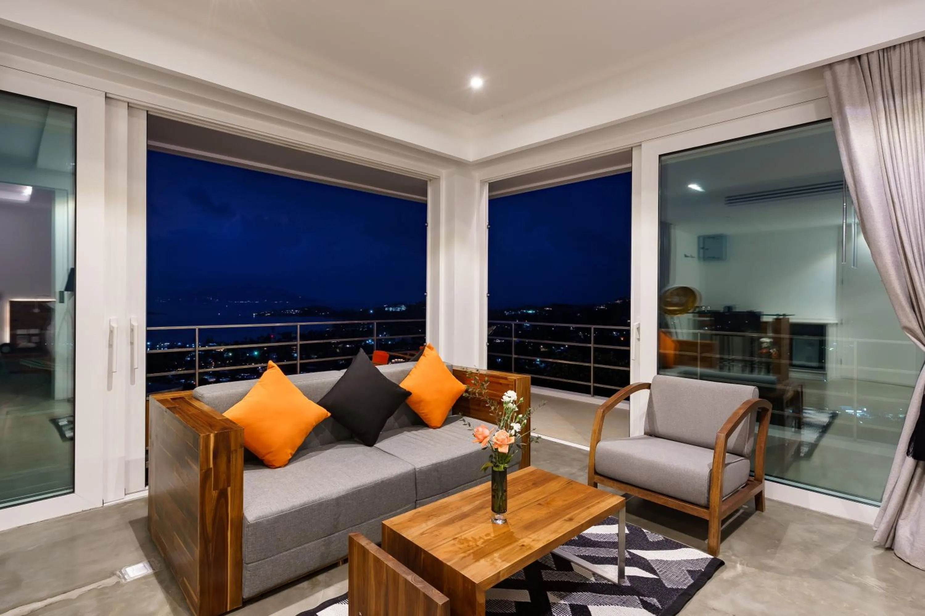 Living room in UniQue BoutiQue Resort