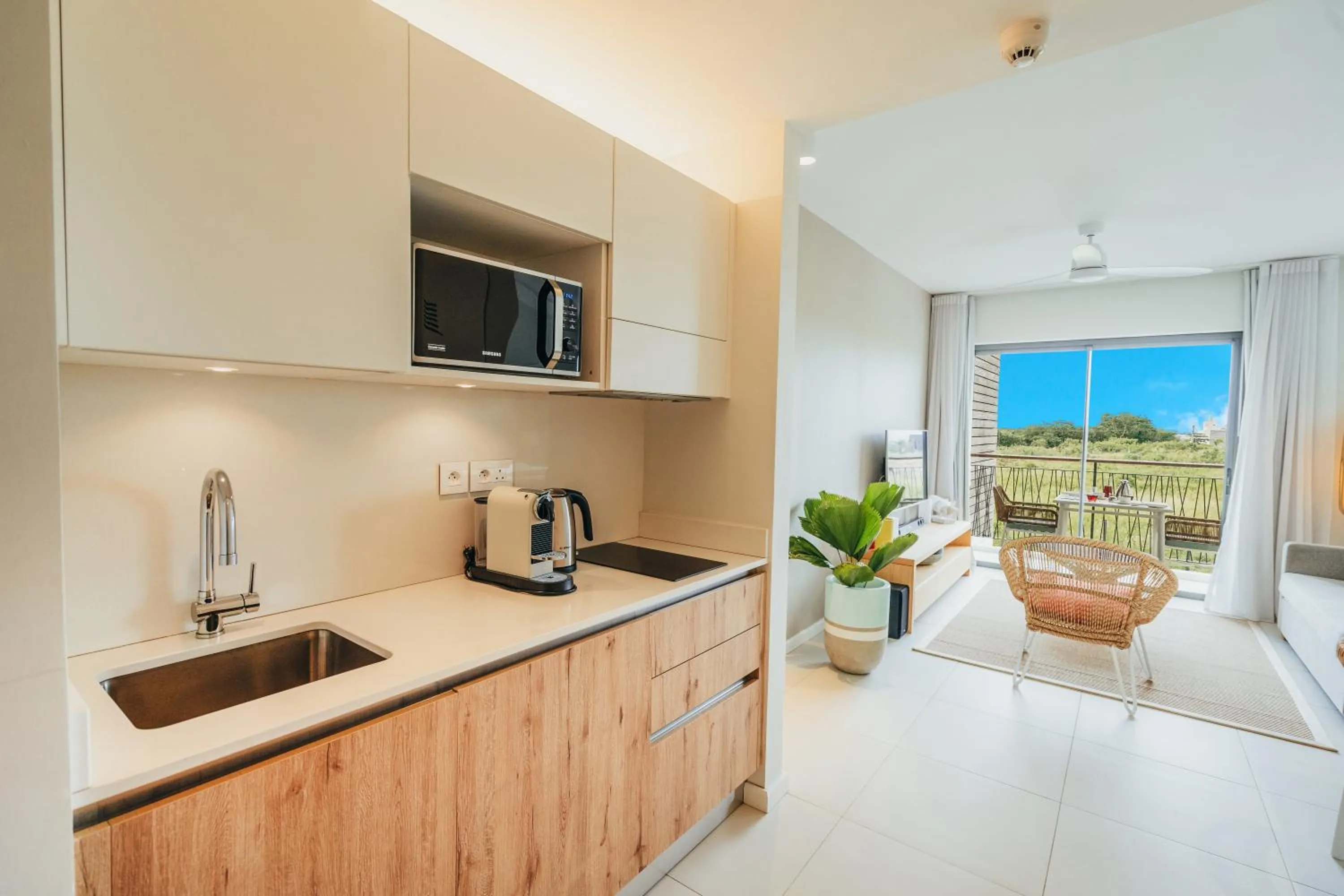 Kitchen or kitchenette in Domaine de Grand Baie