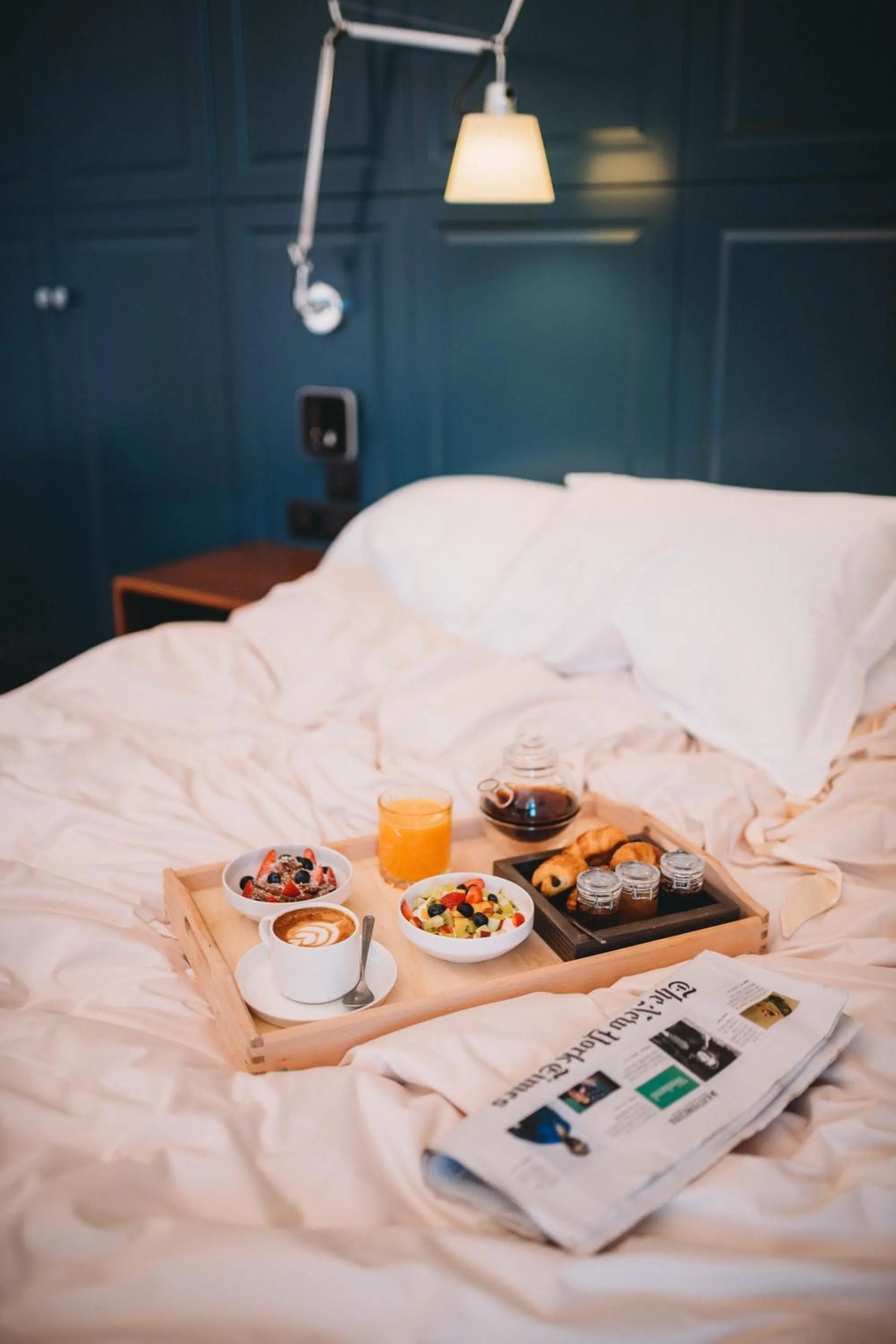 Breakfast, Bed in The Bold Type Hotel, a Member of Design Hotels