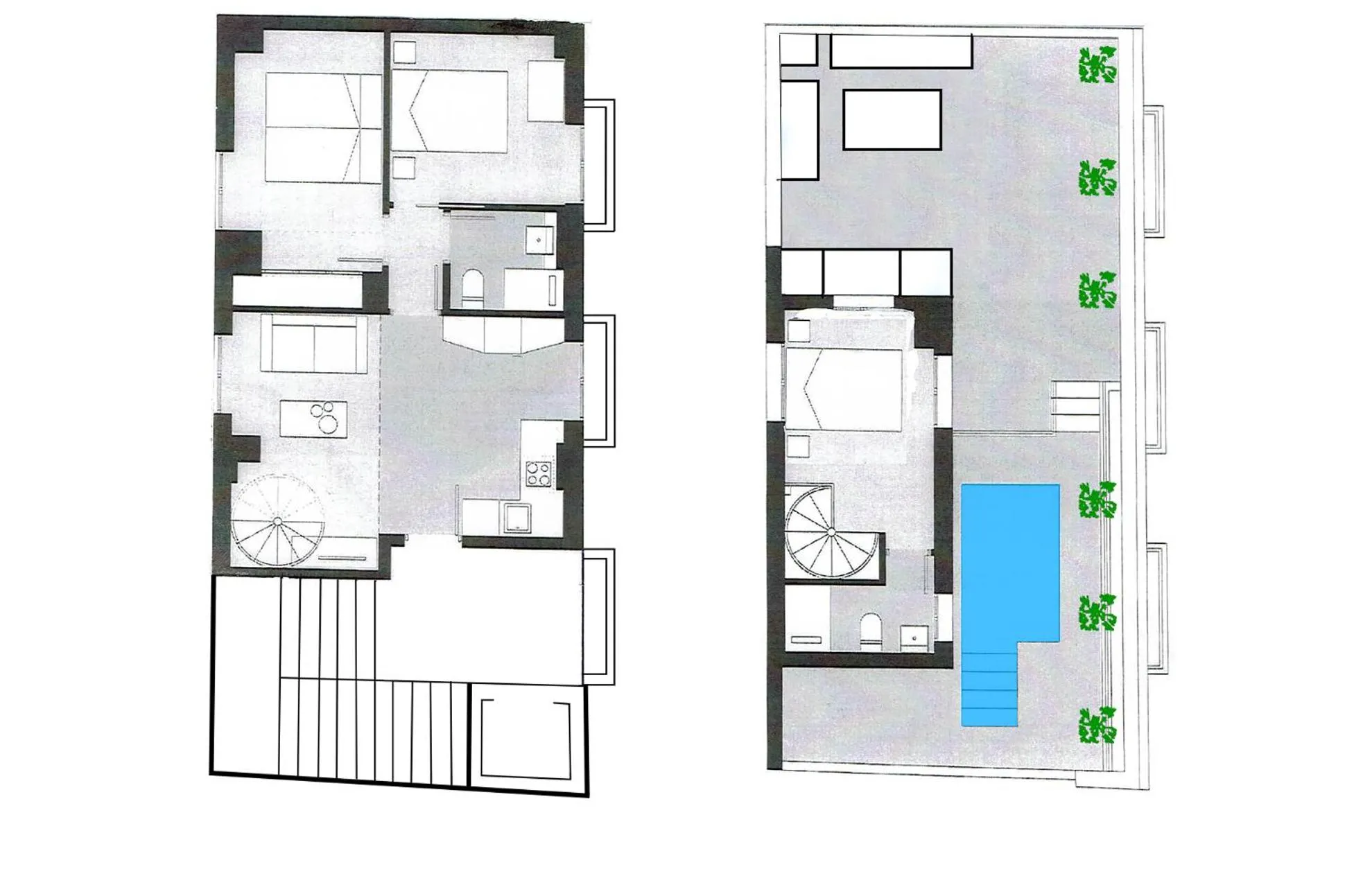 Floor plan in Veoapartment San Lorenzo