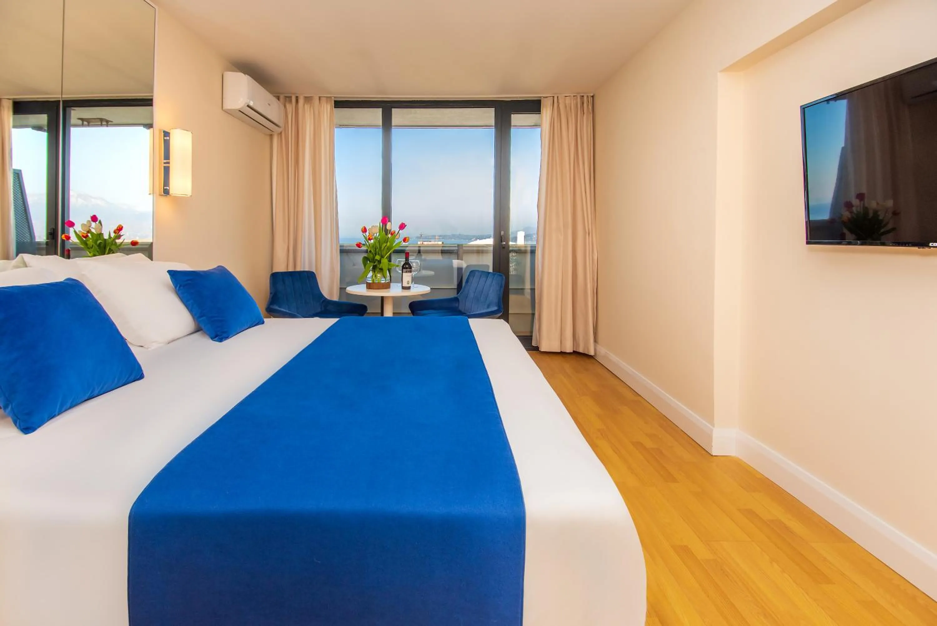 Bed in Orbi City Hotel Official