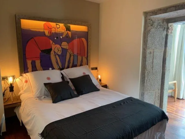 Bedroom in CASA DO ARXENTINO