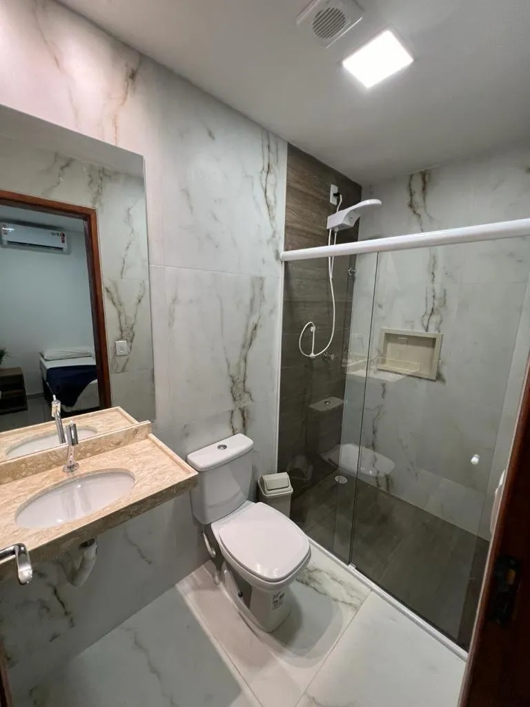Bathroom in Pousada Amoré em Porto de Galinhas, PE
