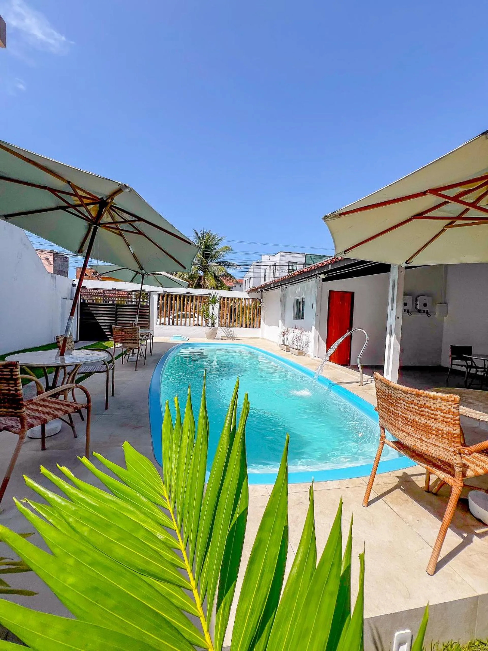 Swimming pool in Pousada Amoré em Porto de Galinhas, PE