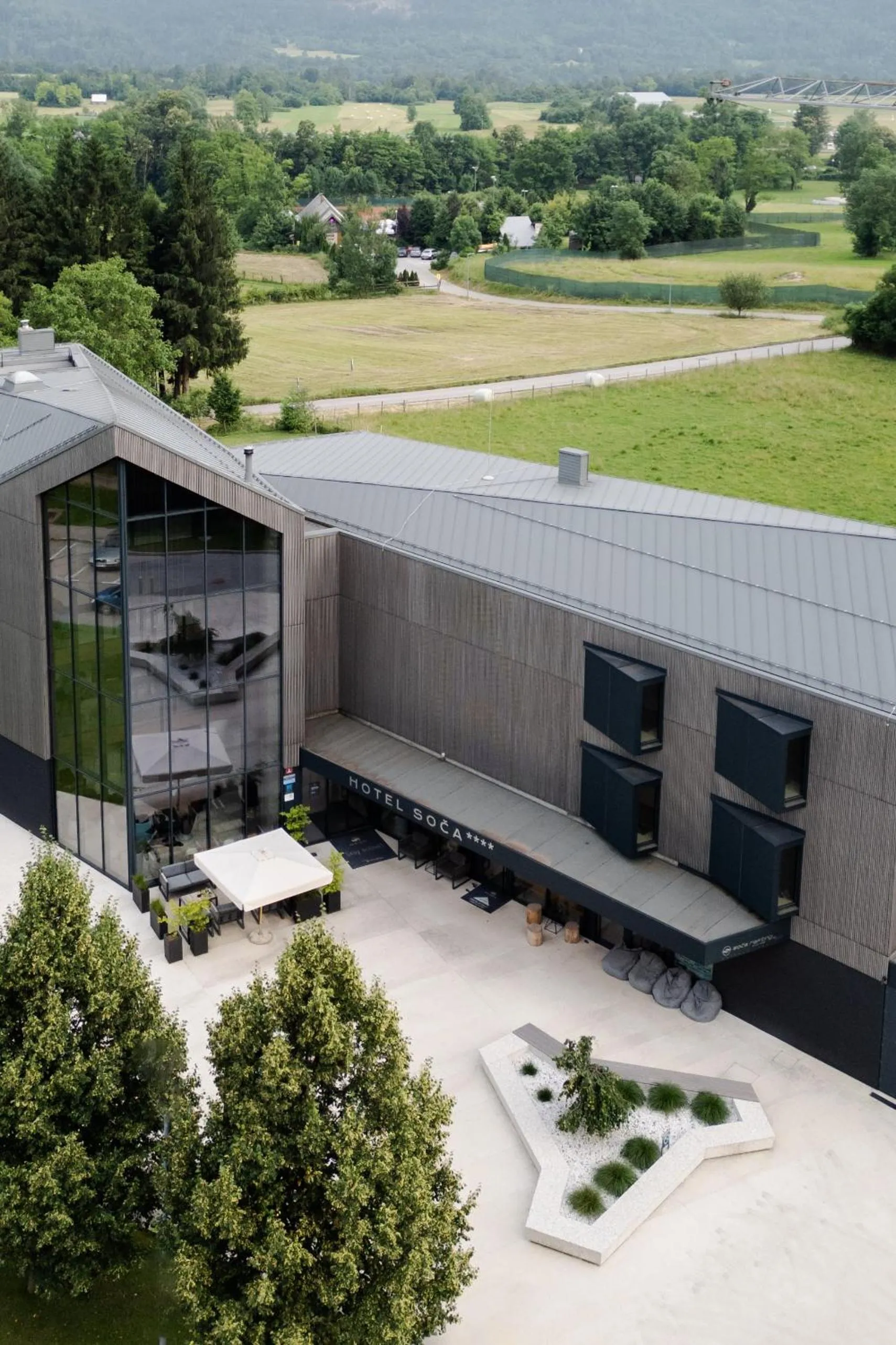 Property building in Hotel Soča