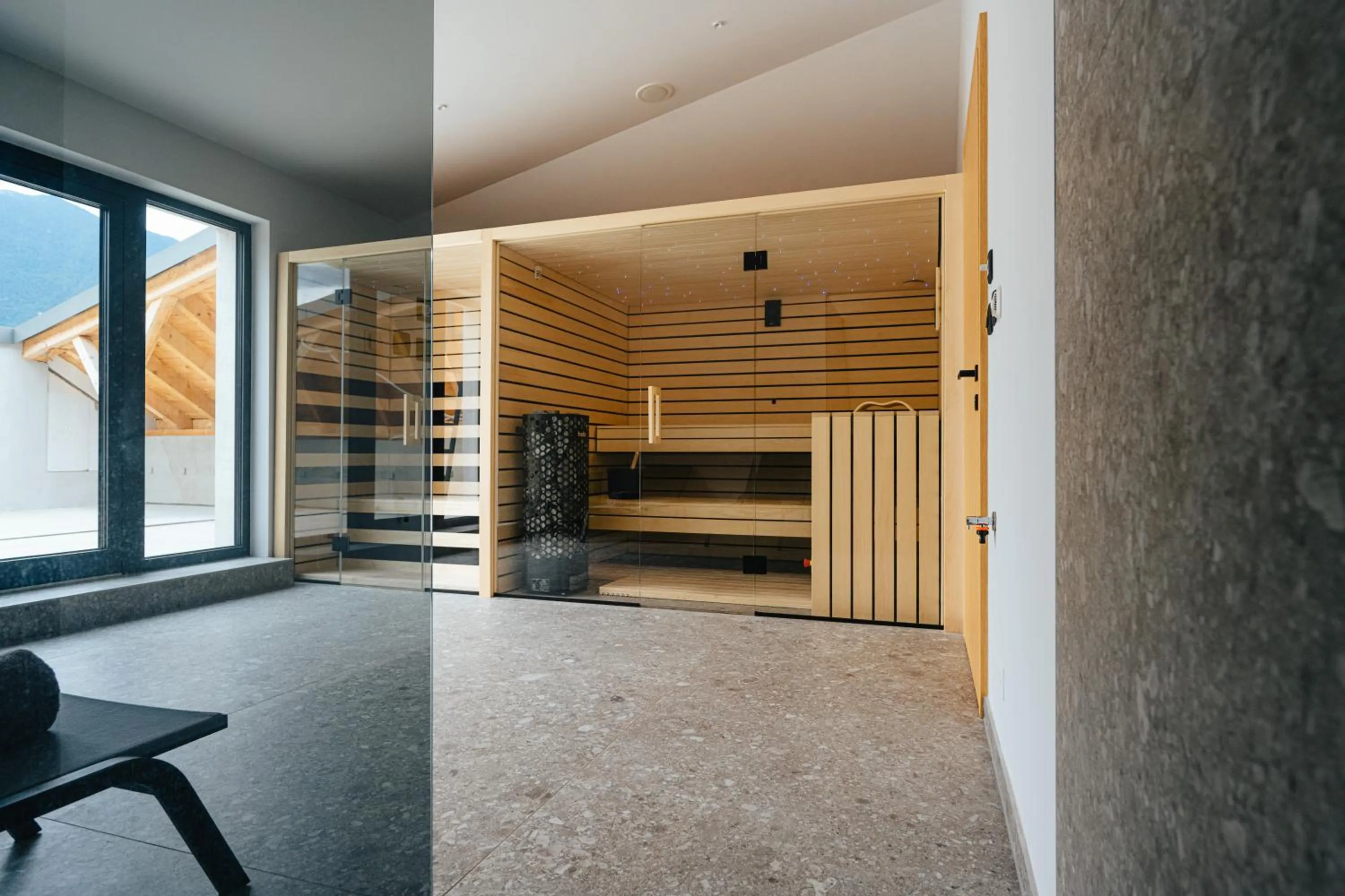 Sauna in Hotel Soča