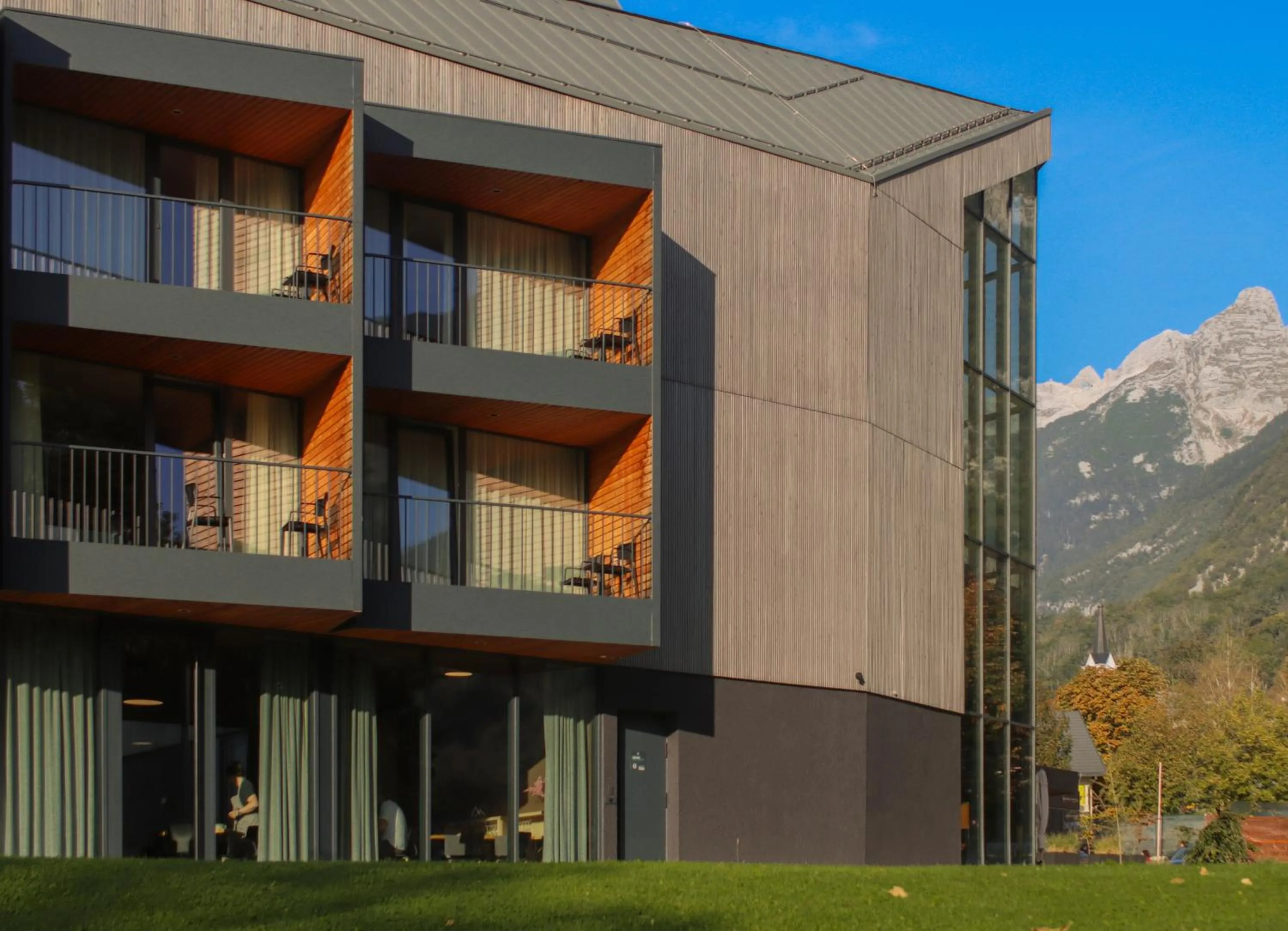 Property building in Hotel Soča