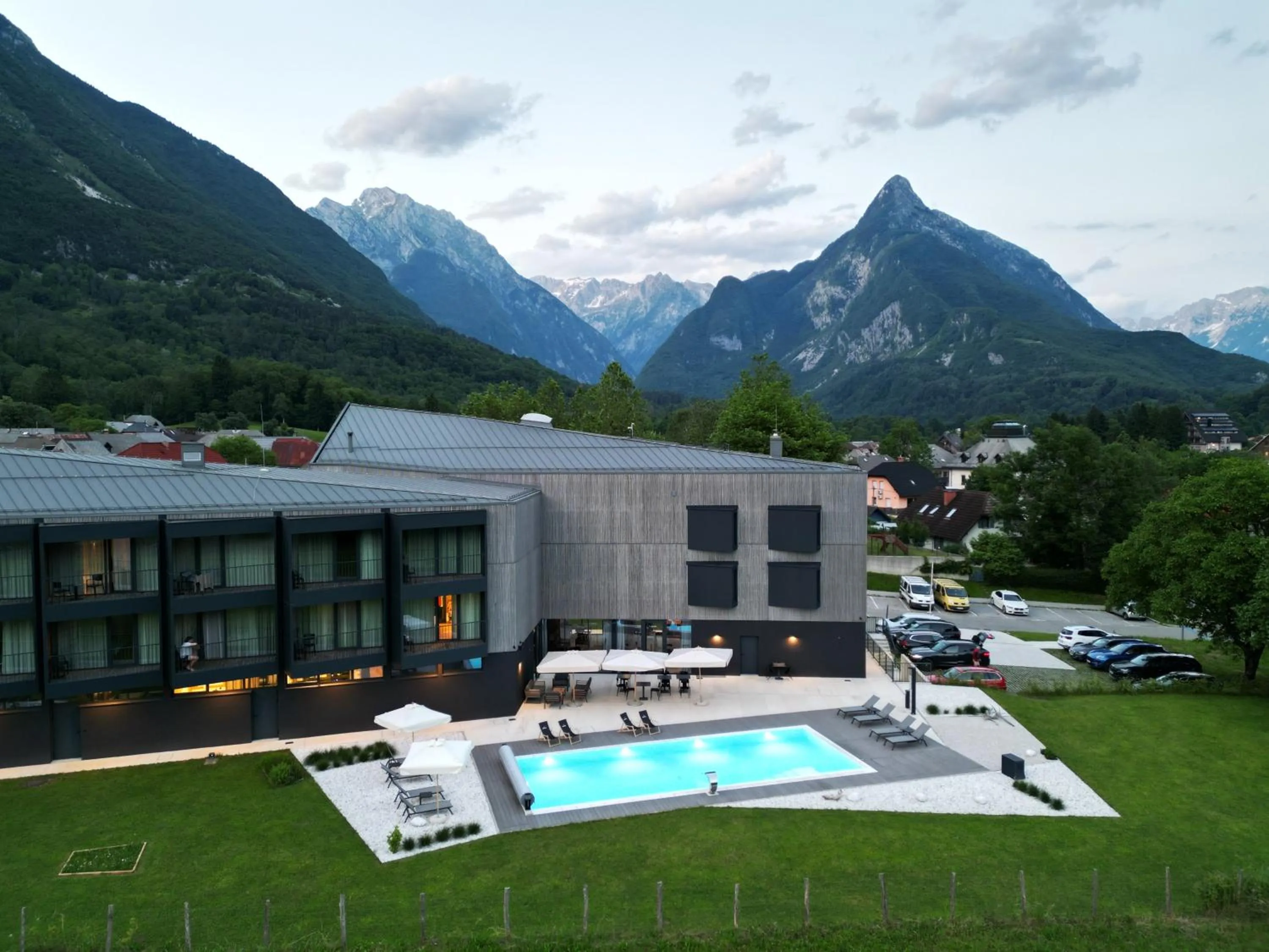 Property building in Hotel Soča