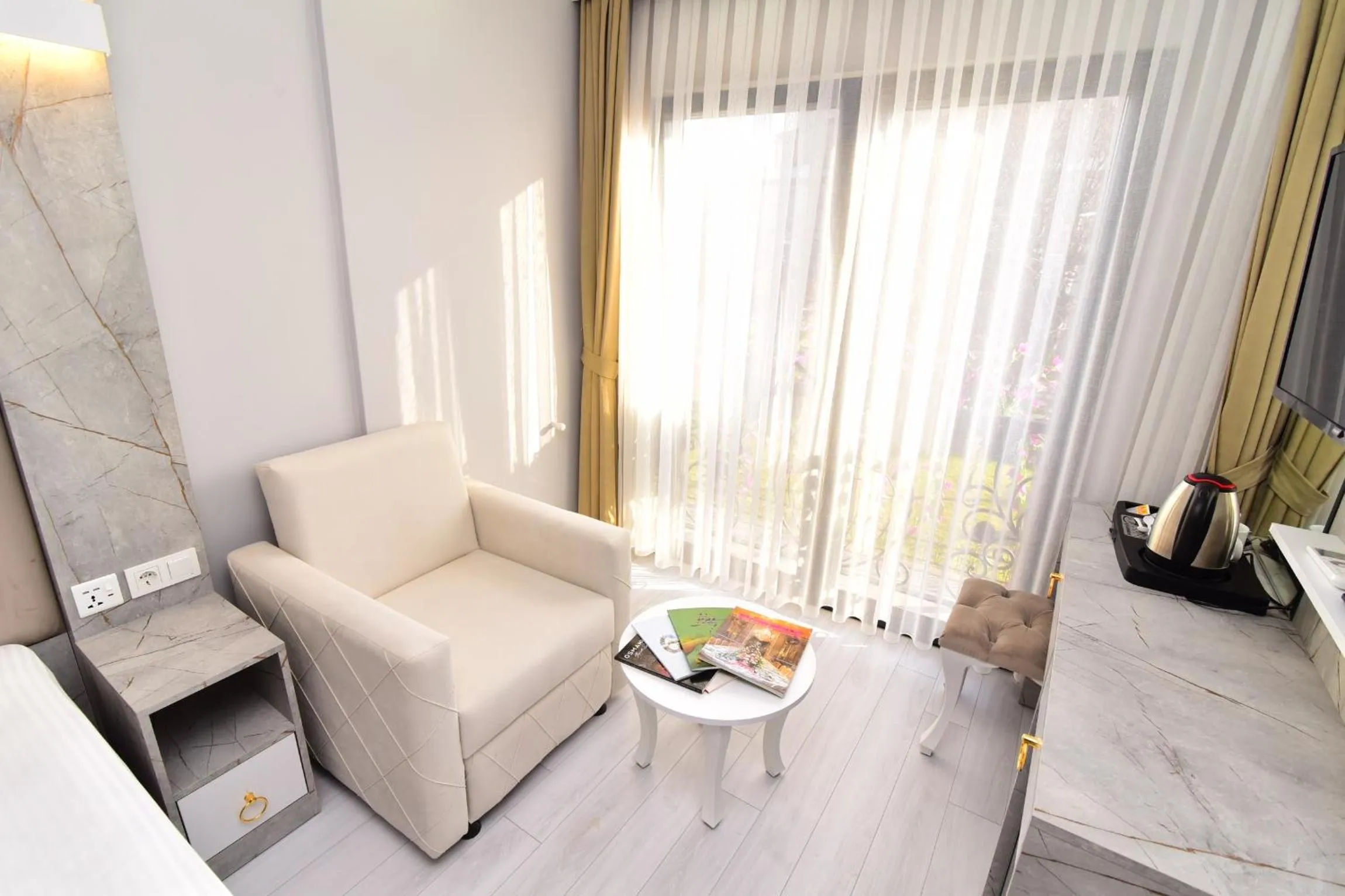 Living room in Little sofia hotel