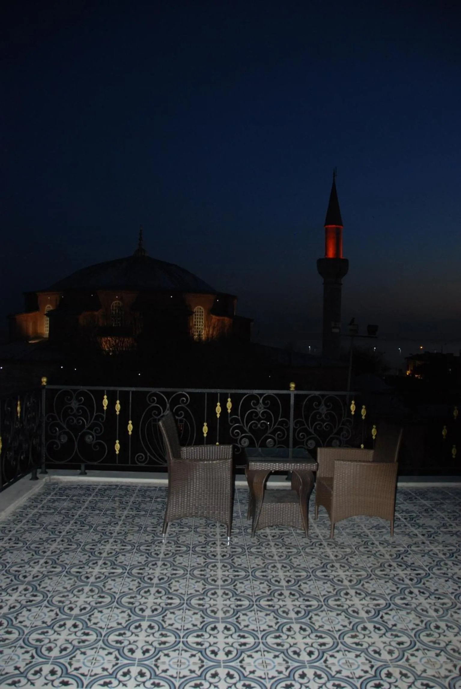 Patio in Little sofia hotel