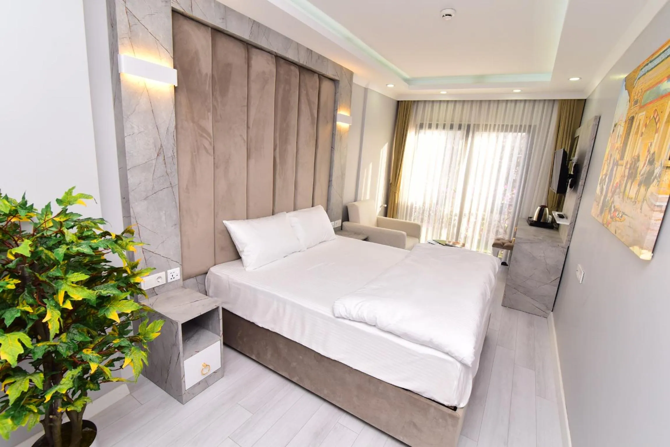 Bed in Little sofia hotel