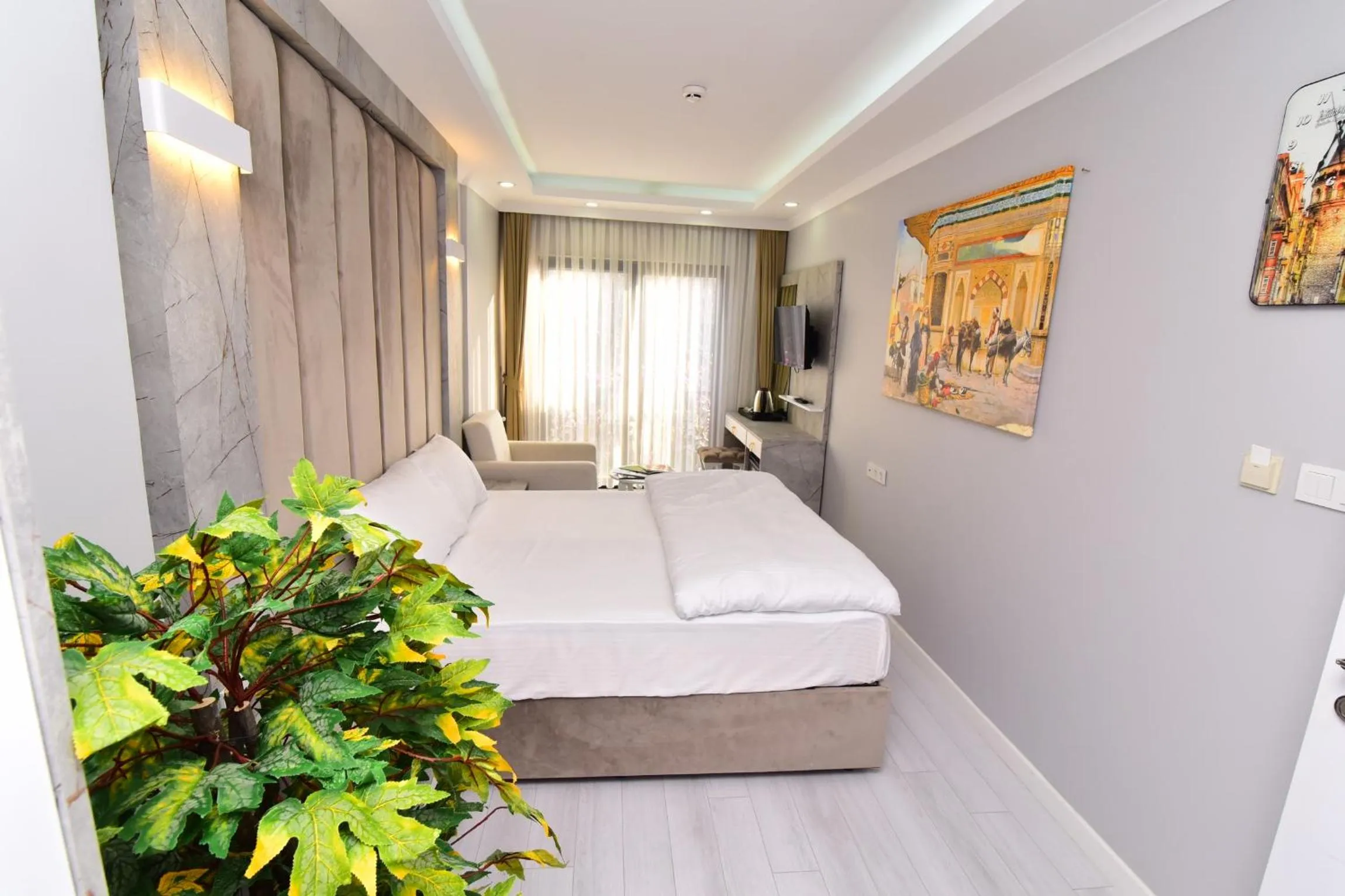 Bed in Little sofia hotel