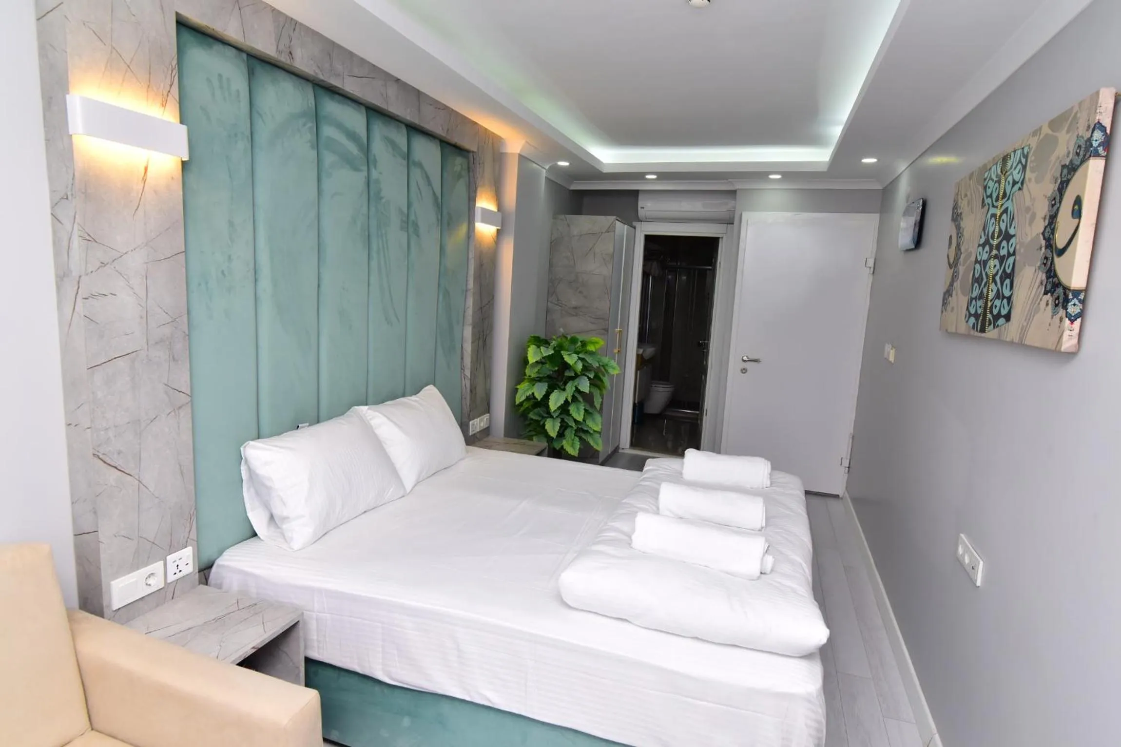 Bed in Little sofia hotel