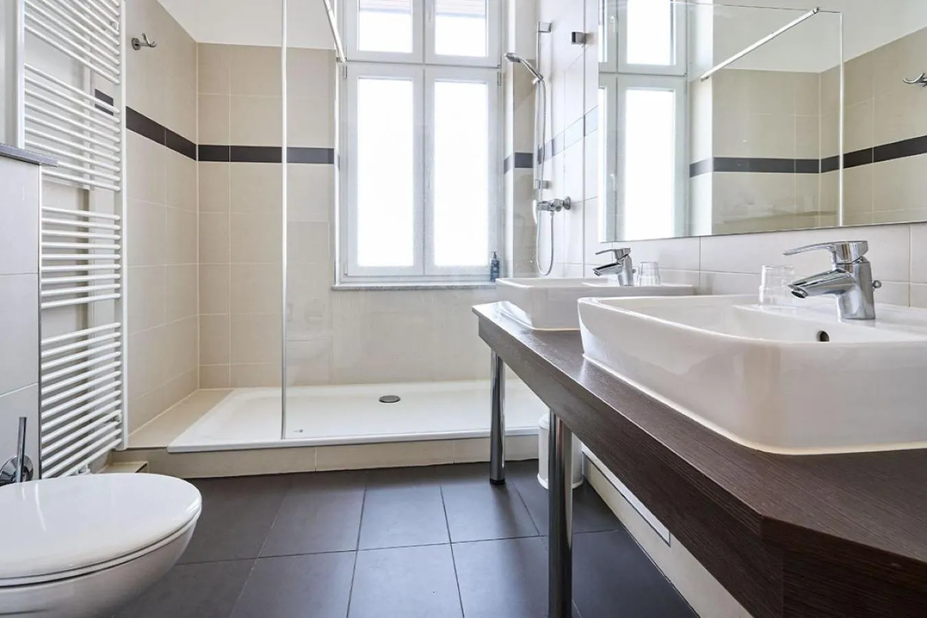 Bathroom in Strandhotel Preussenhof