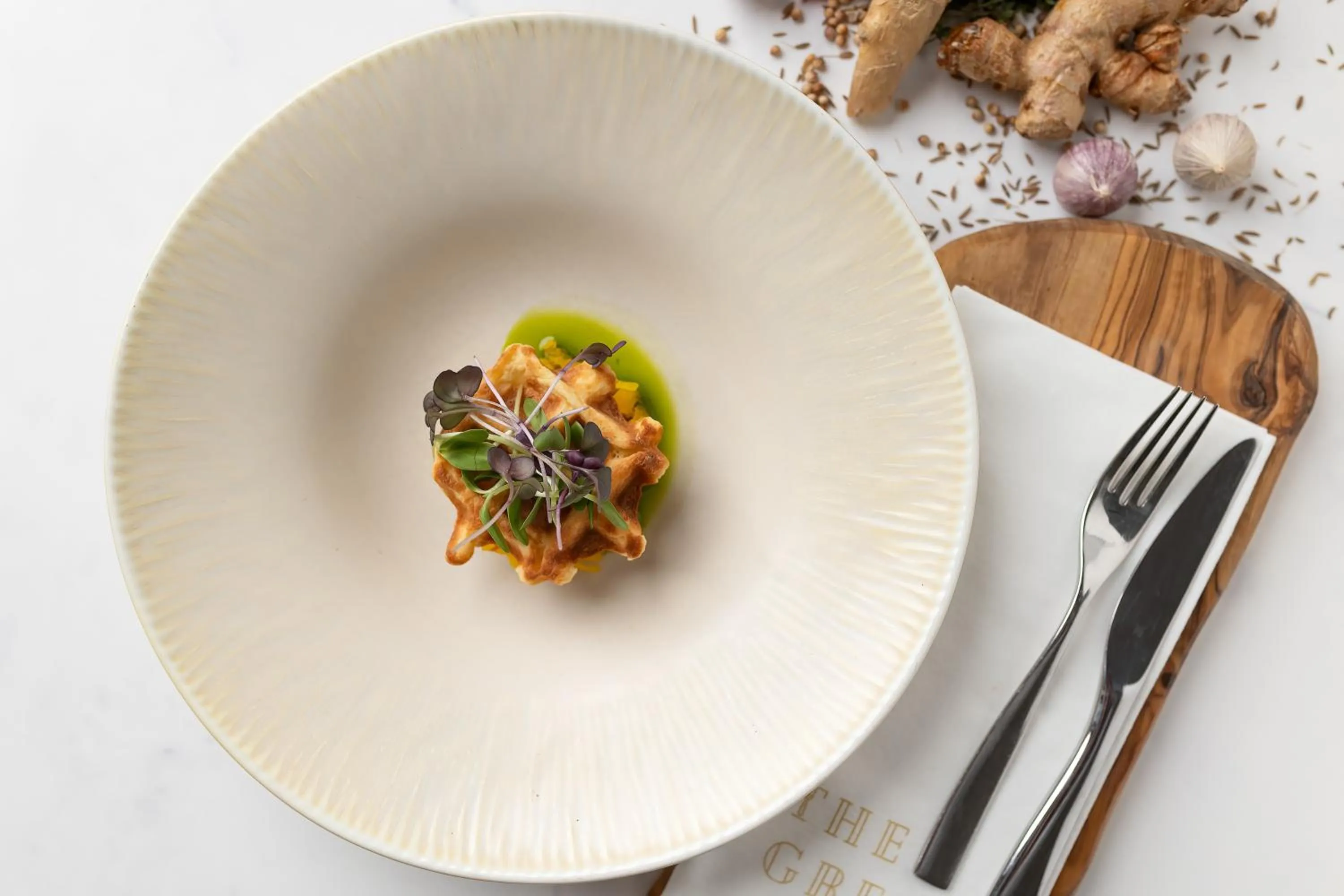 Restaurant/places to eat in Cityhotel Wood