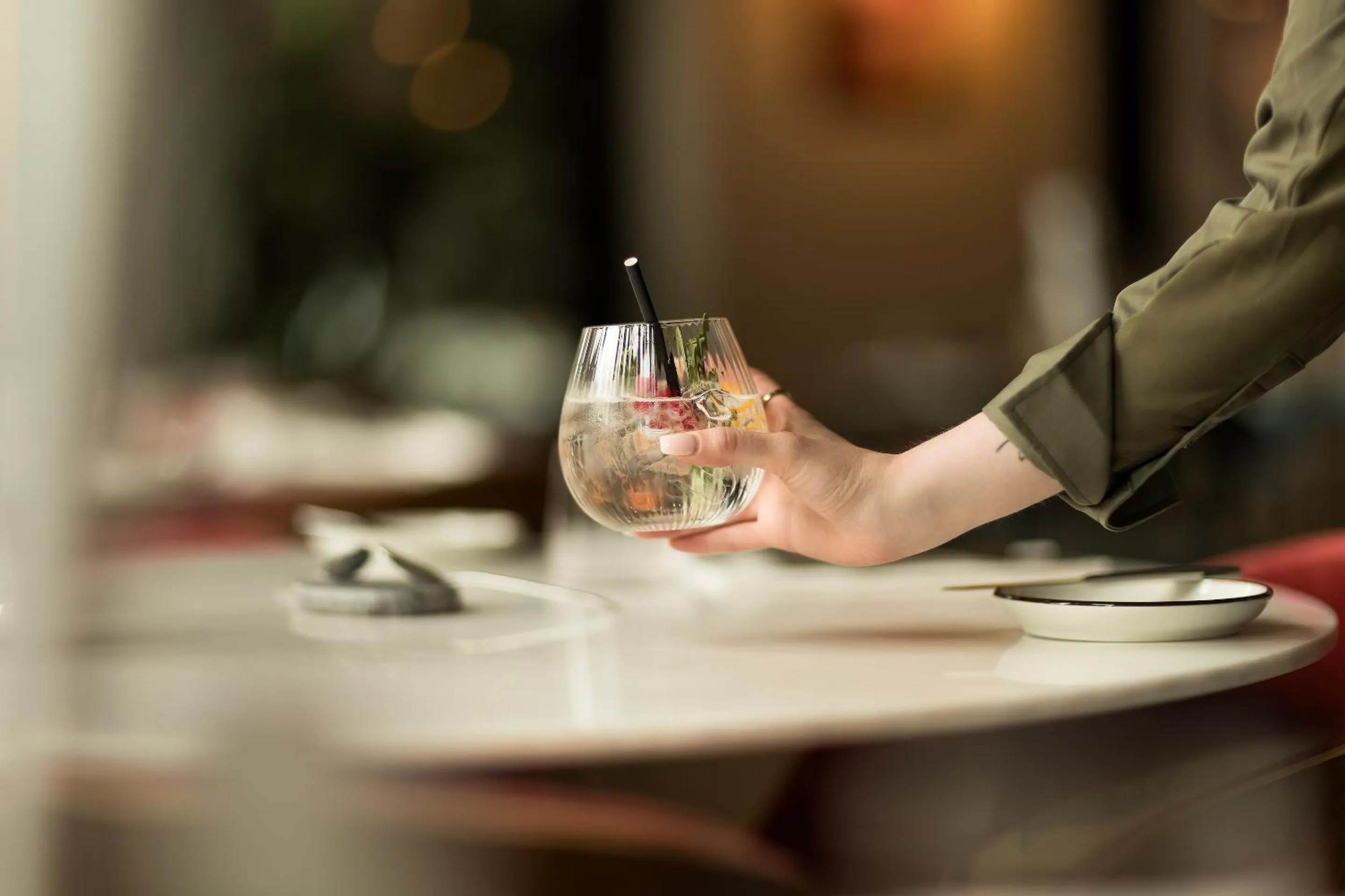 Restaurant/places to eat in Cityhotel Wood