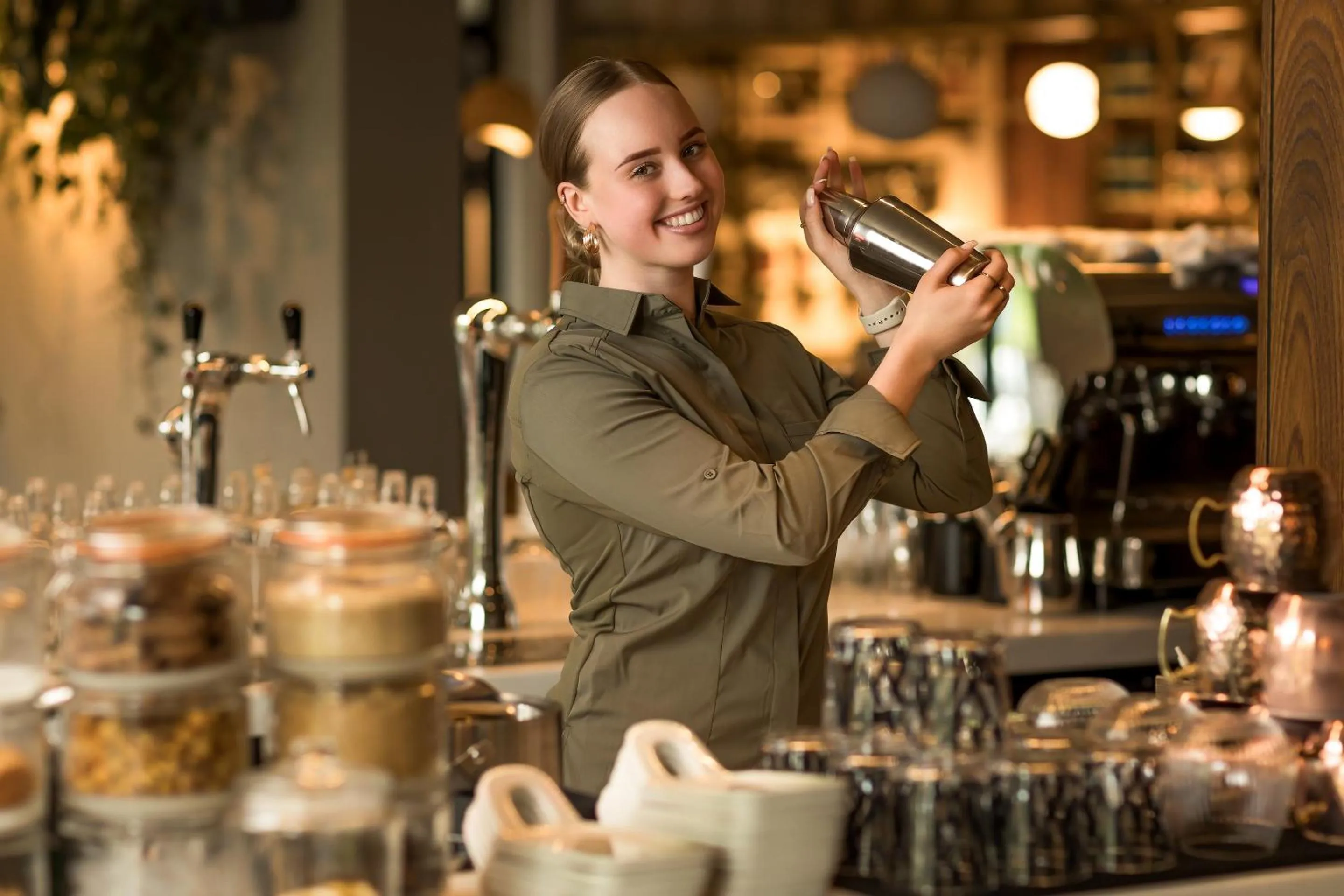 Restaurant/places to eat in Cityhotel Wood