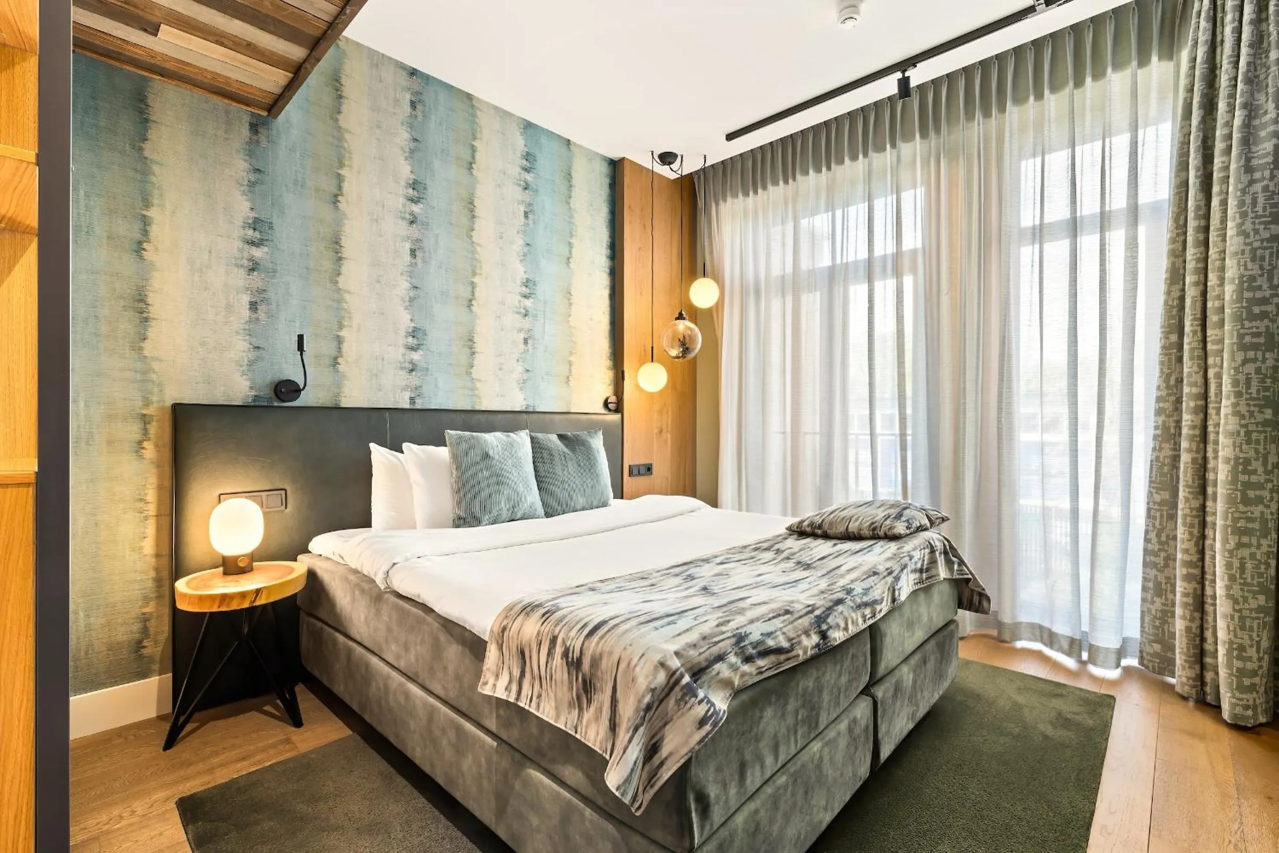 Bed in Cityhotel Wood