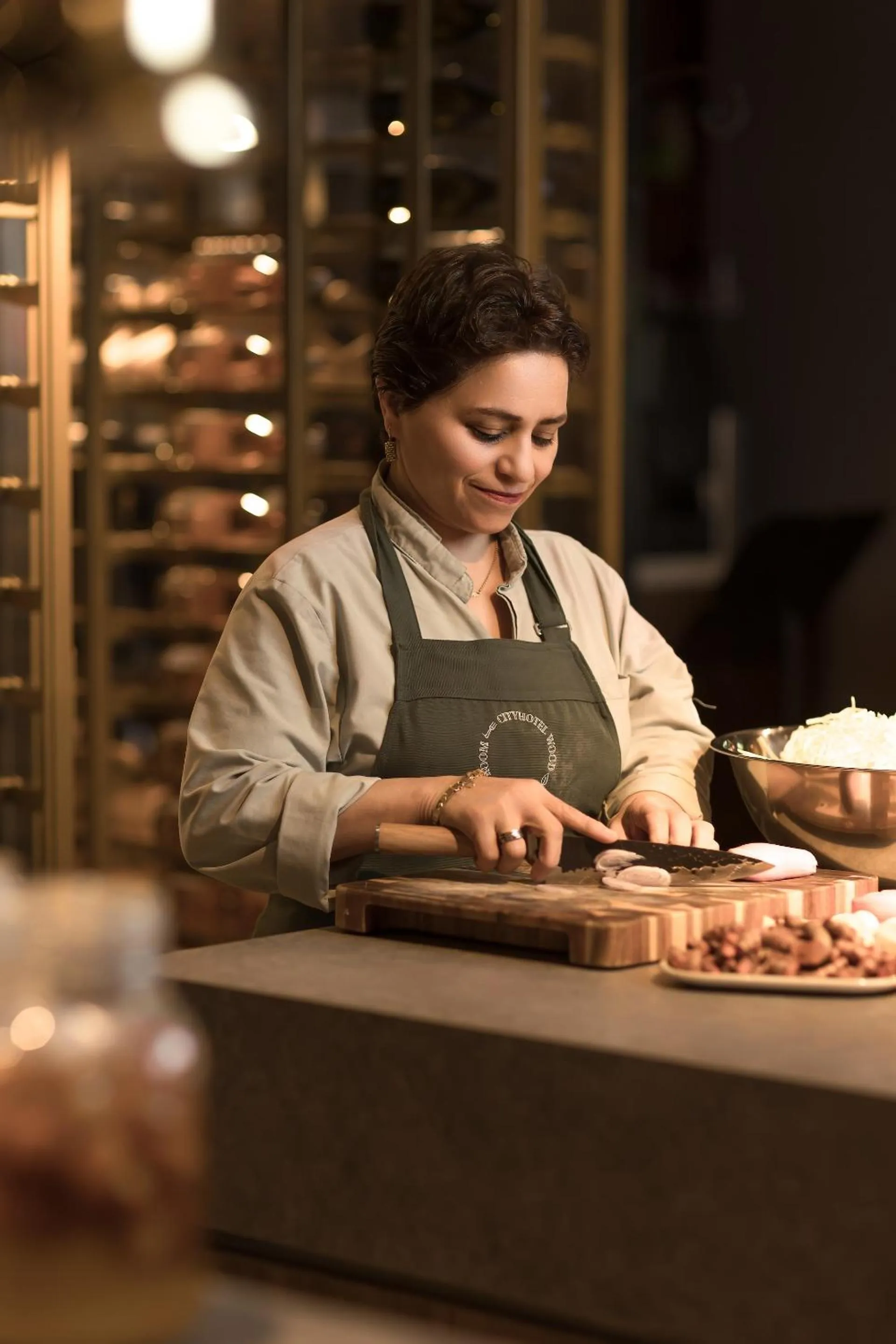 Restaurant/places to eat in Cityhotel Wood