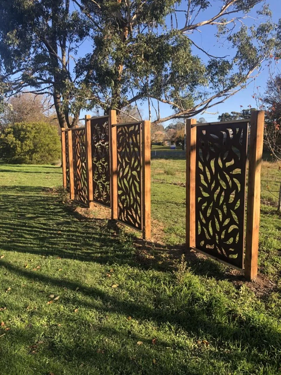 Garden in Creswick Motel
