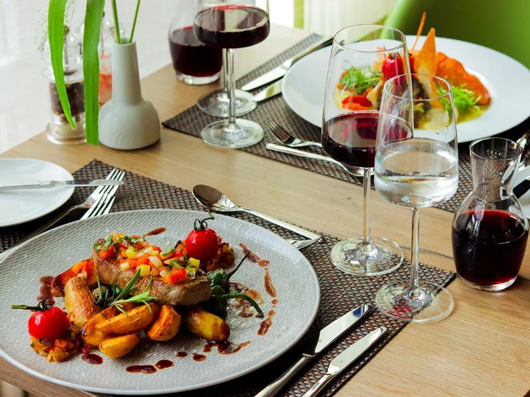 Restaurant/places to eat in Hotel Stadt Hameln