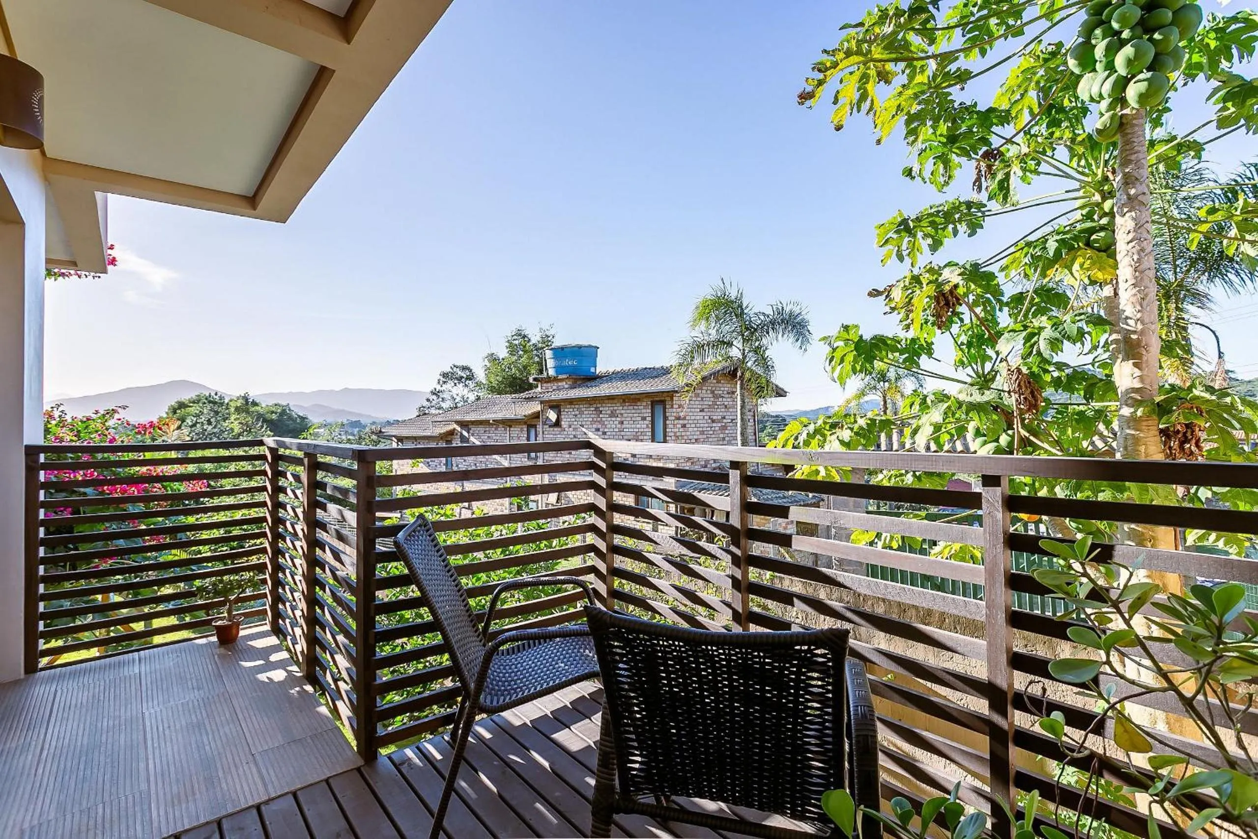 Balcony/Terrace in Shiva Boutique Hotel - Praia do Rosa