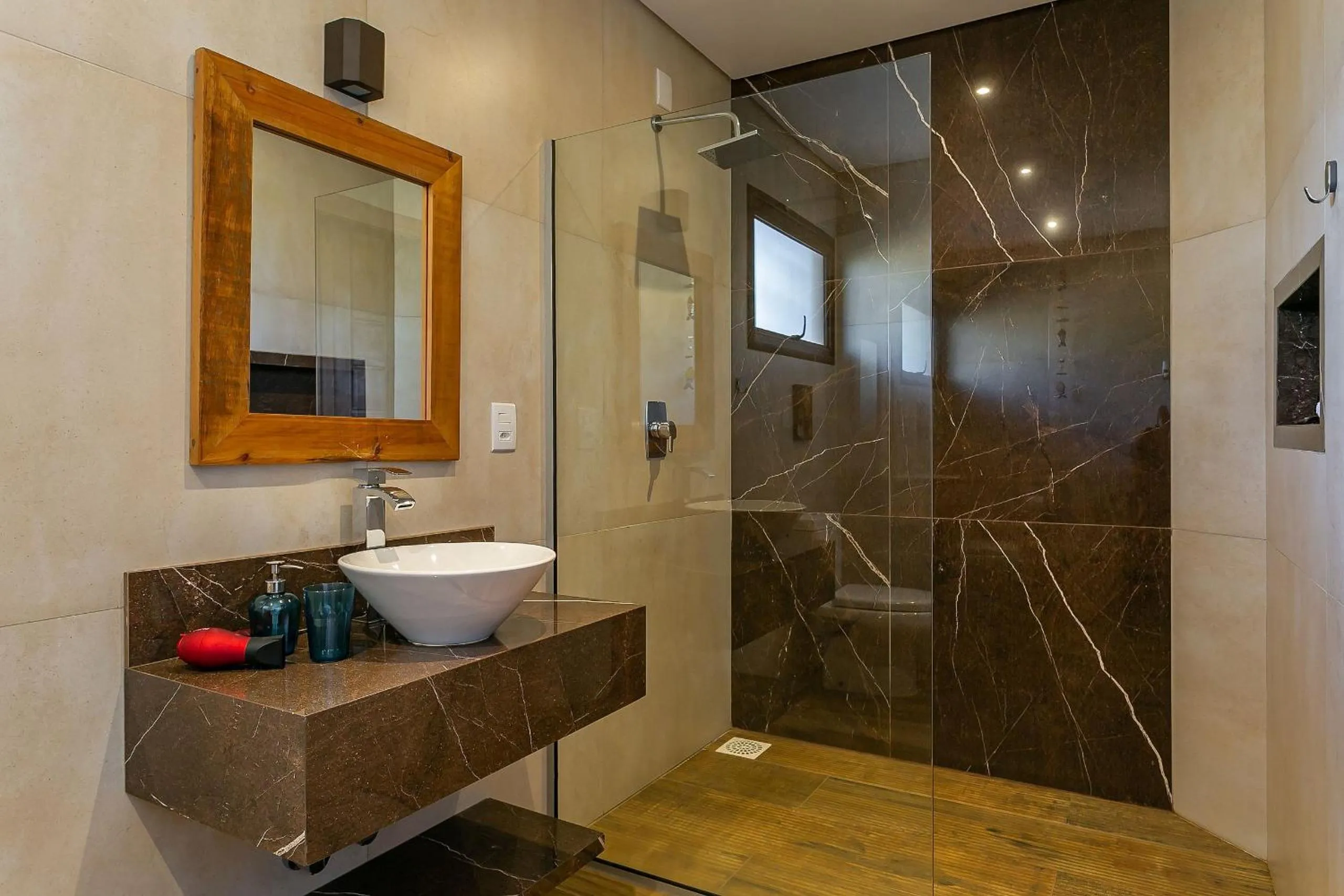 Toilet in Shiva Boutique Hotel - Praia do Rosa