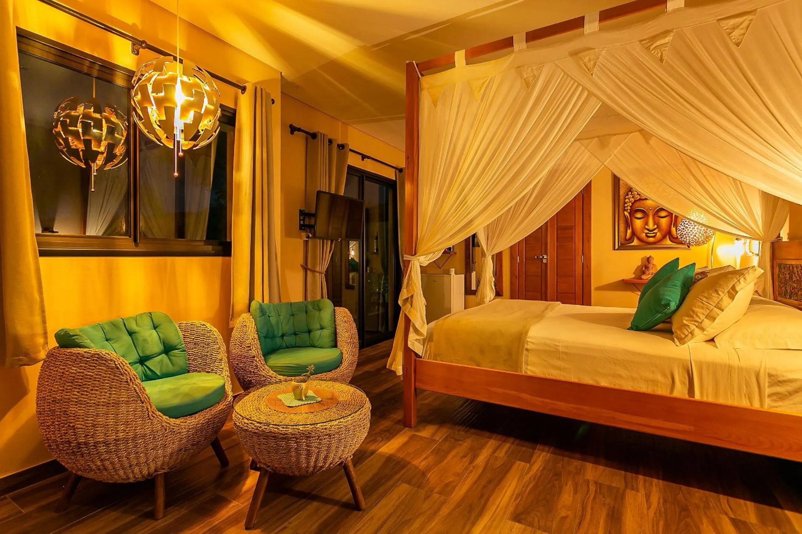 Bedroom, Bed in Shiva Boutique Hotel - Praia do Rosa