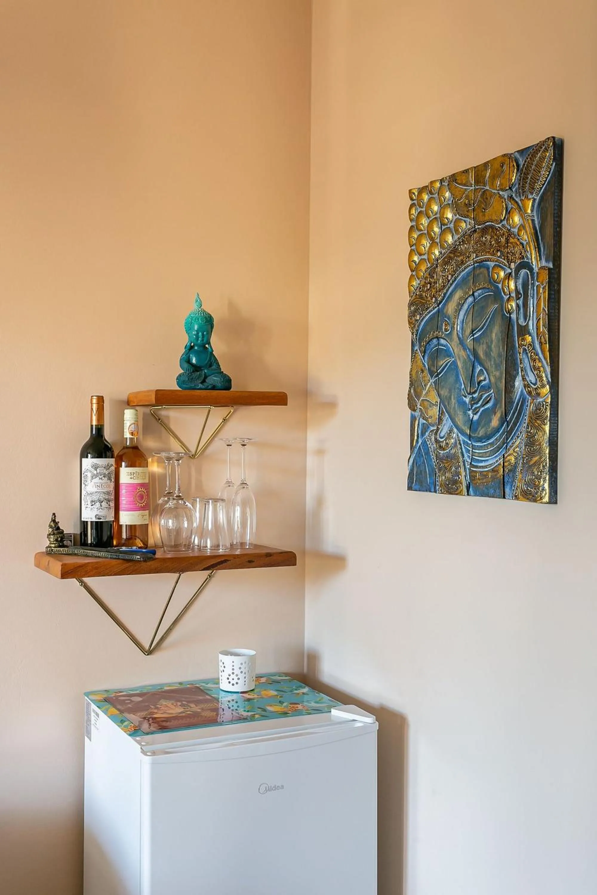 Decorative detail in Shiva Boutique Hotel - Praia do Rosa